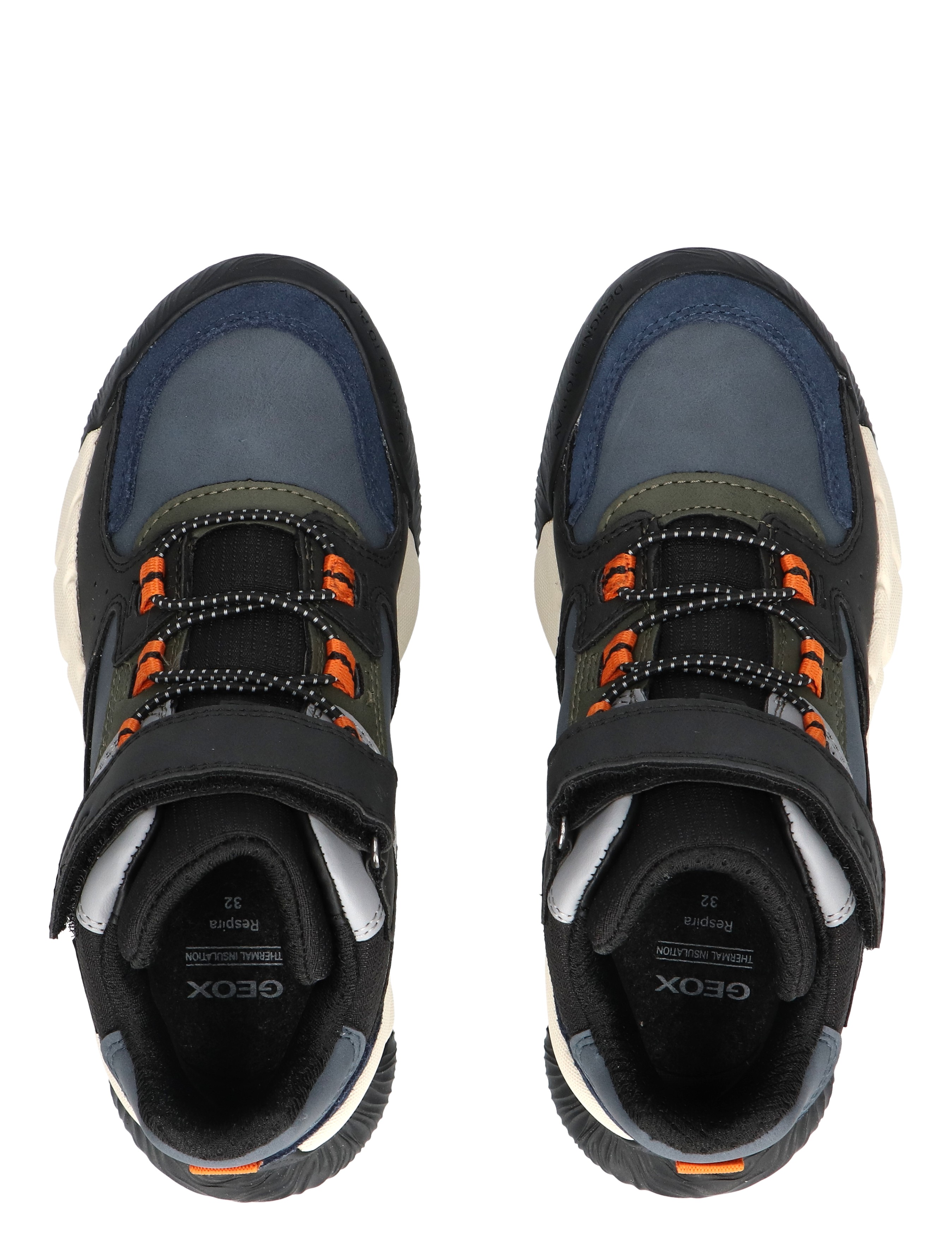 Geox - Flexyper Pro ABX 0ME22 C0033 Black Military - Meisjes - Jongens - Veter Boots - Boots - Boots - Veter Boots - 48257_16_7