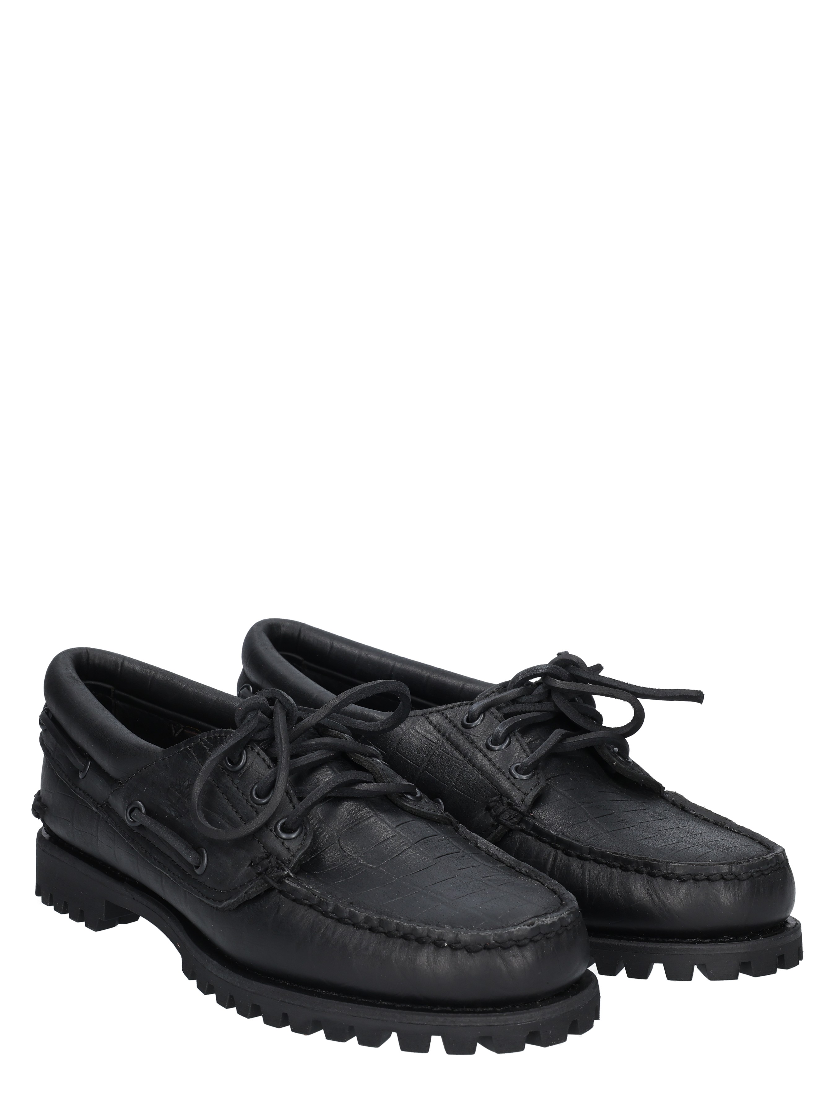 schoenen, laarzen, donker, lederlook, linten