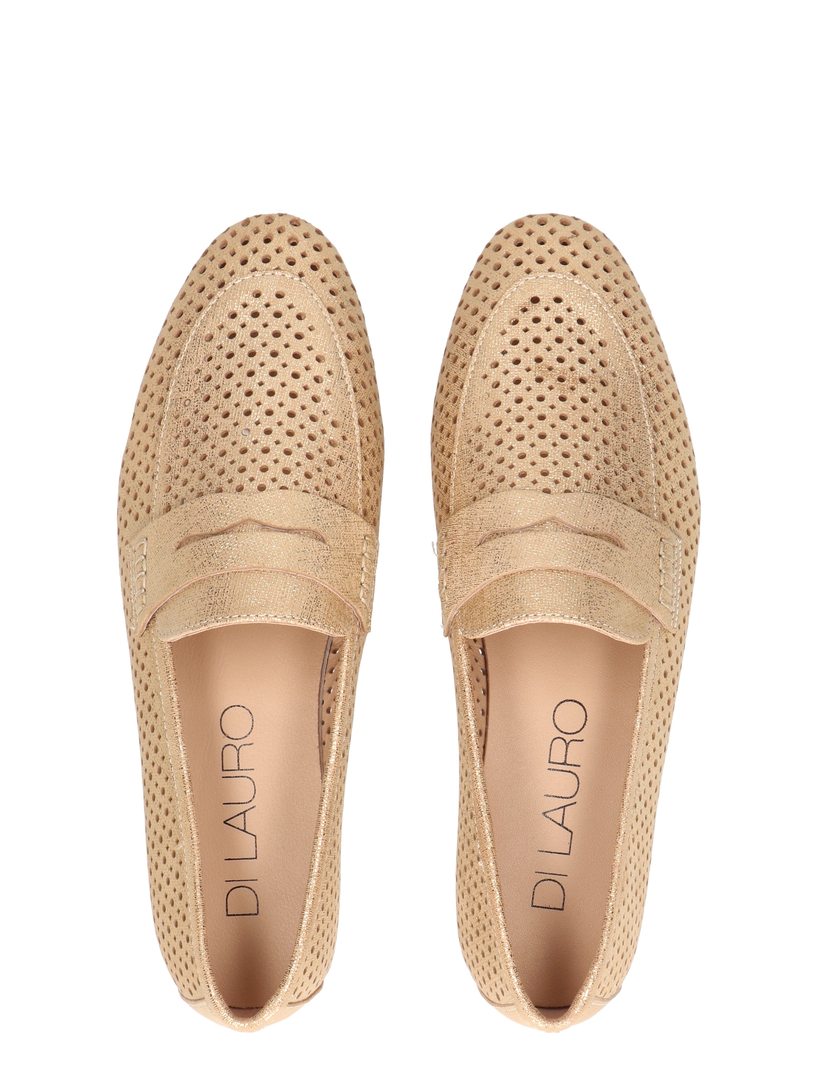 Di Lauro - Toska Light Gold - Dames - Loafers - 50228_53_8