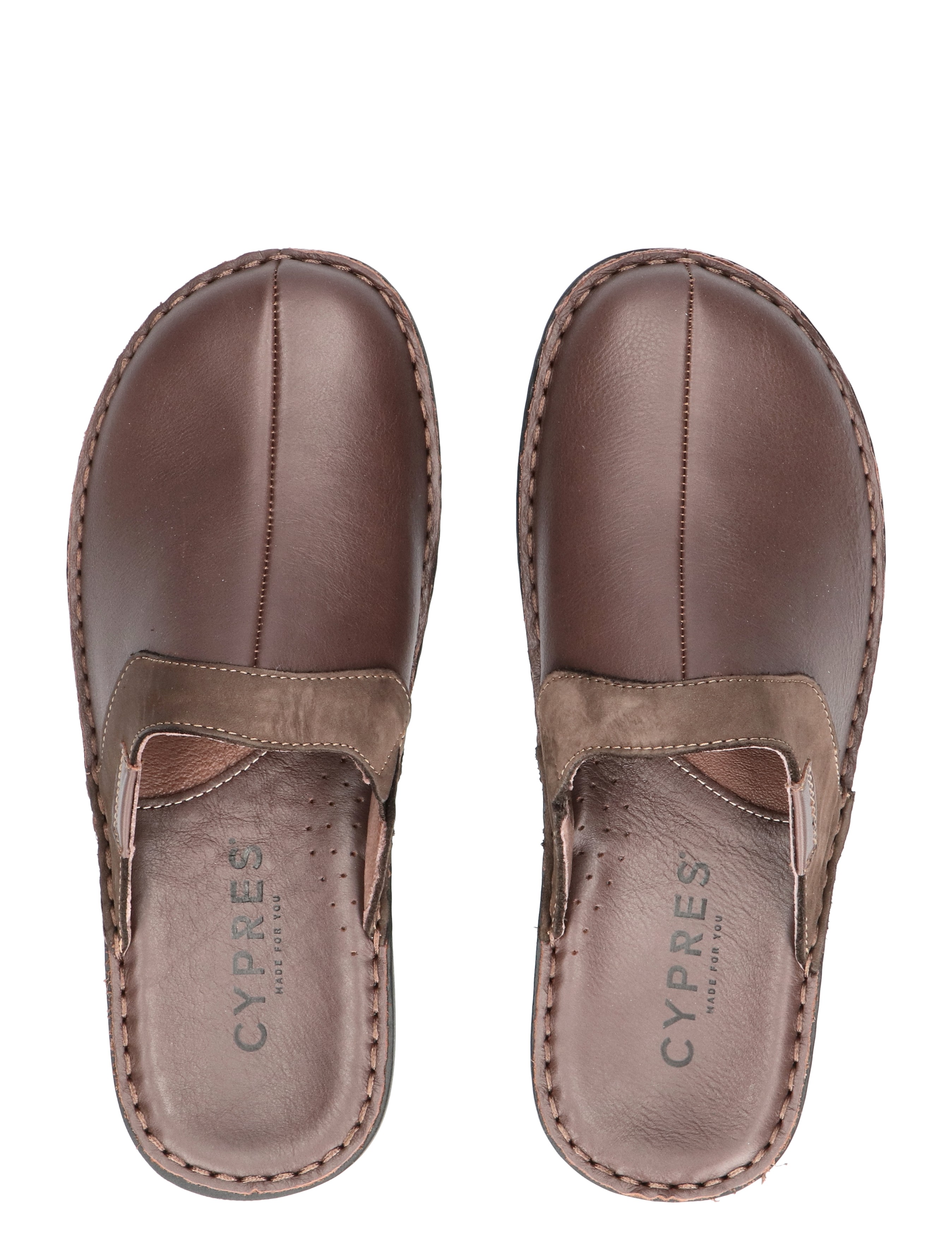 Cypres - Loet Brown - Heren - Pantoffels - 46225_22_6