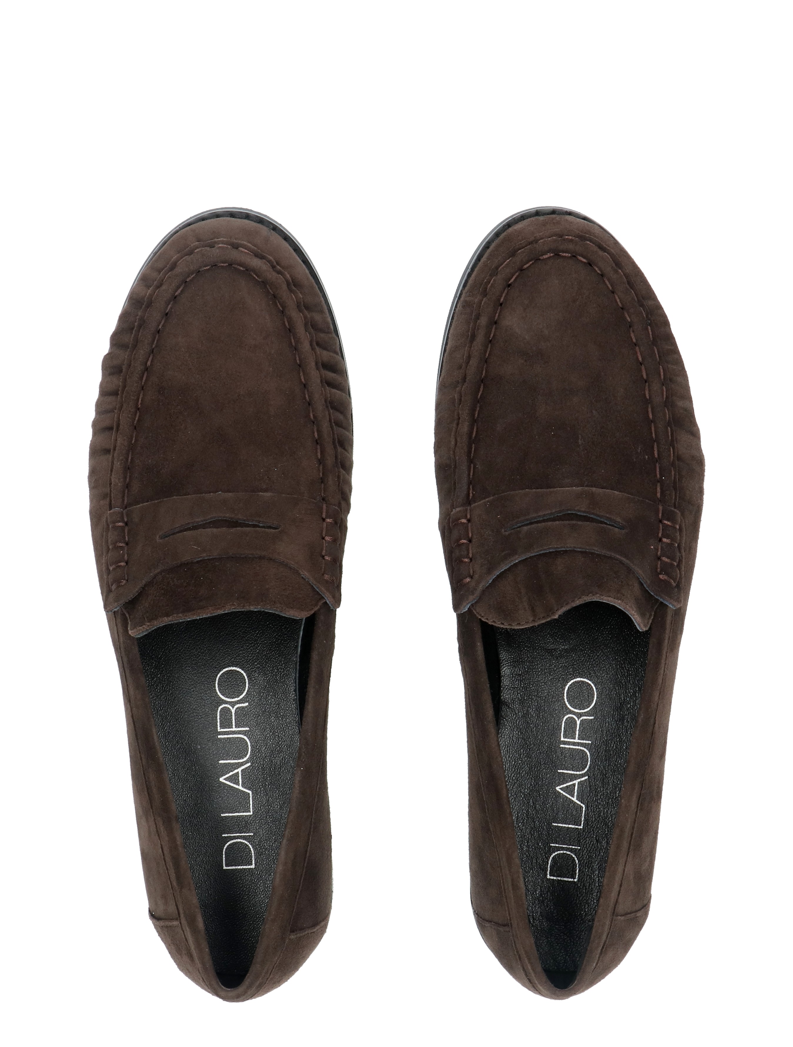 laarzen, moccassin, suede, bruin, slipper