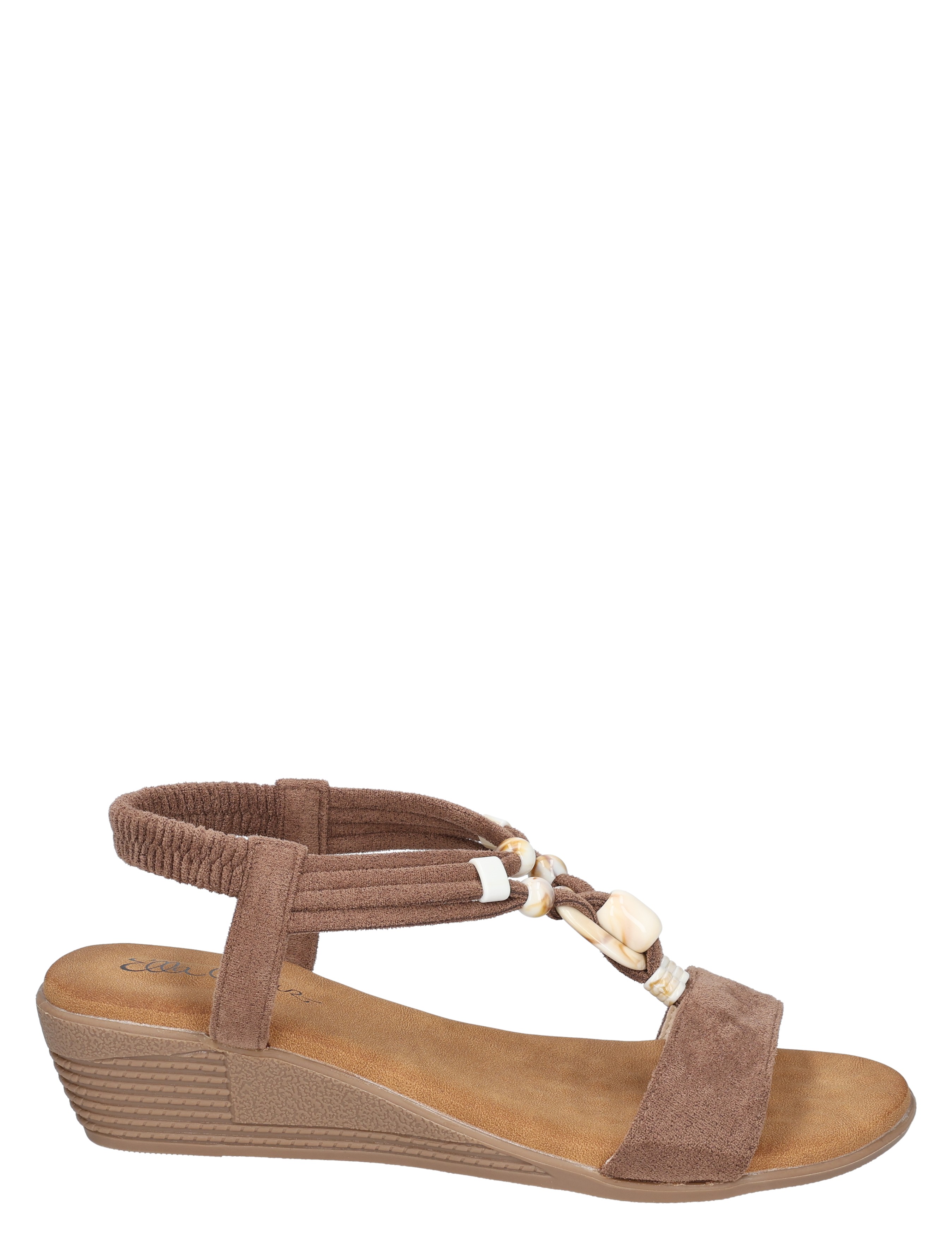 Ella Cruz - Zyenna 2615313 377 Khaki - Dames - Sandalettes - 50218_22_1