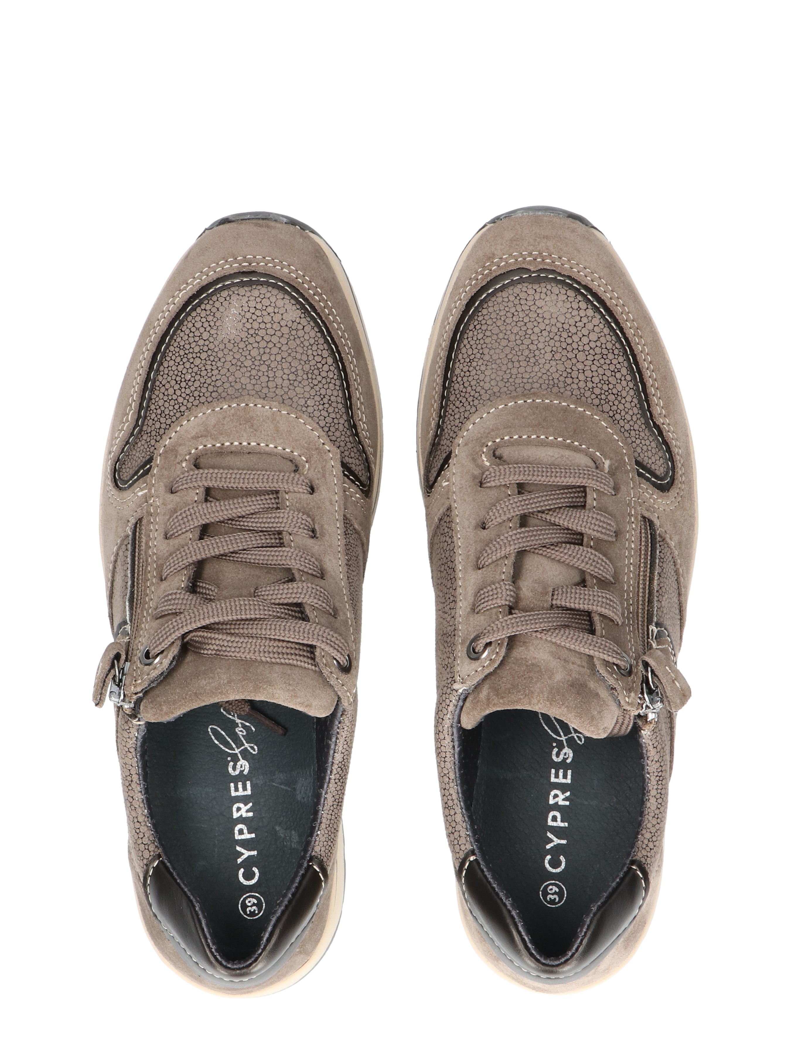 Cypres Soft - Vaya Beige - Dames - Veterschoenen - Casual Veterschoenen - 49010_77_7