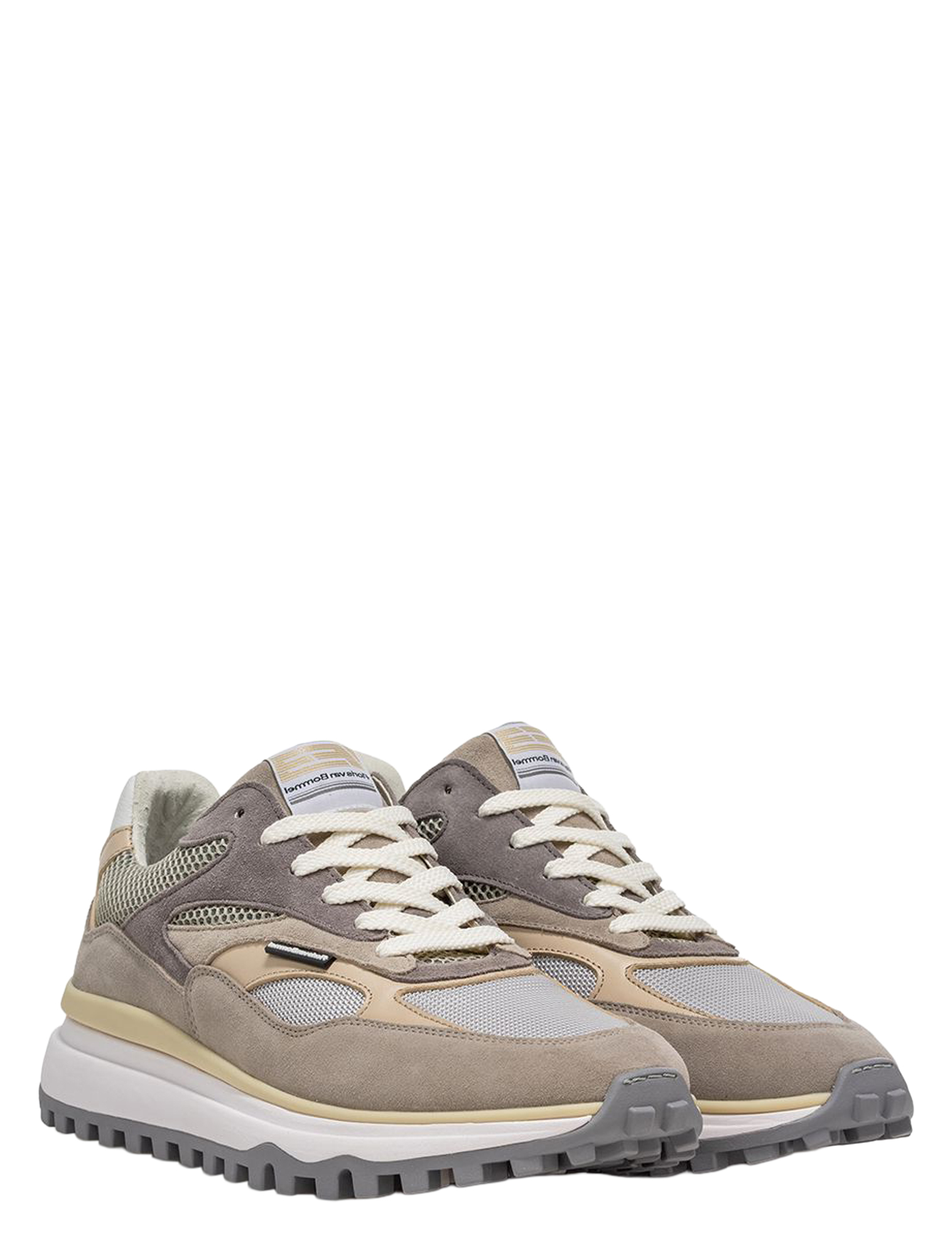 Floris van Bommel - De Gripper 10214 07.00 Light Grey G+Wijdte - Heren - Lage Sneakers - Sneakers - 51427_79_2