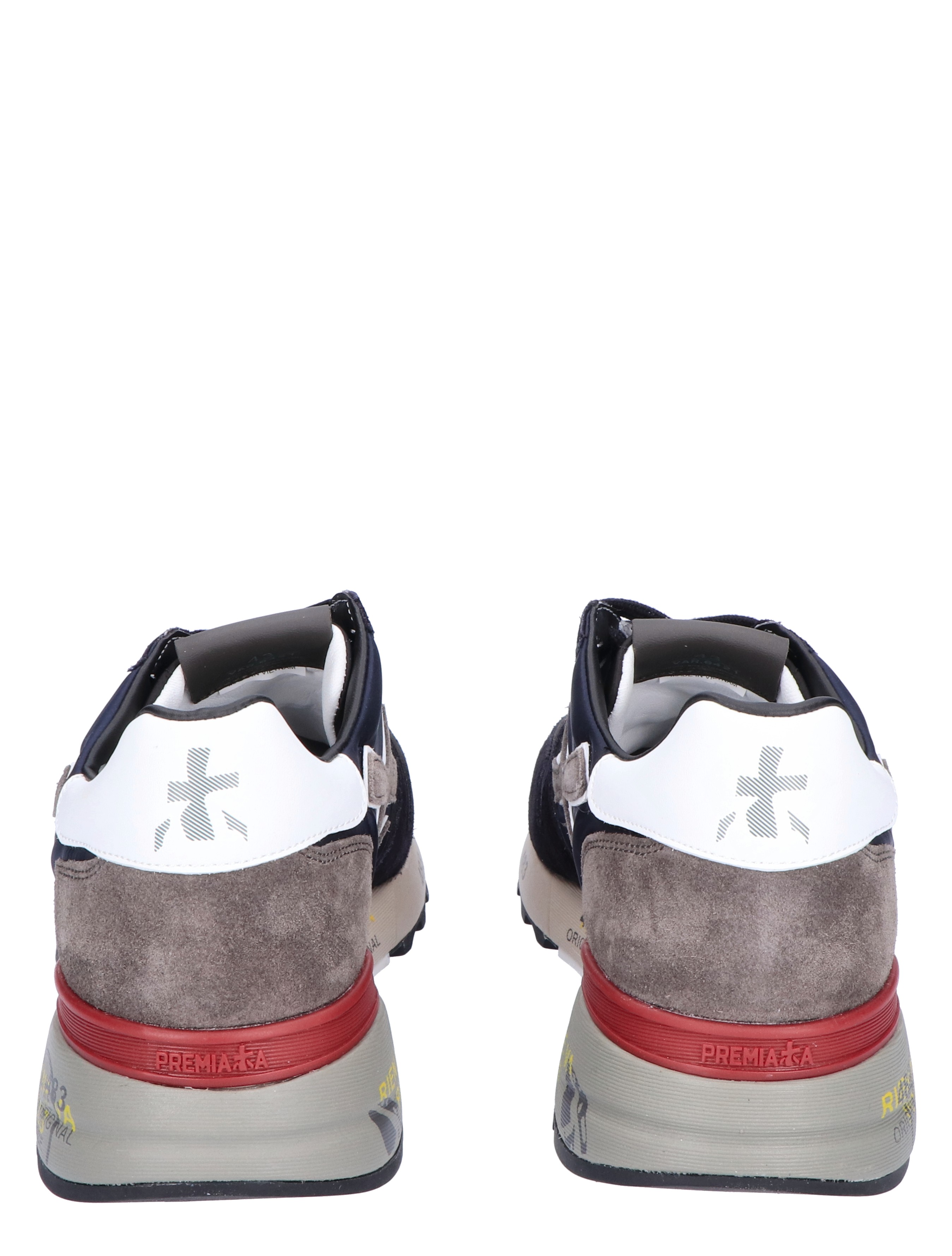 Premiata - Mick Men 6421 Blue White - Heren - Lage Sneakers - Sneakers - 45568_38_6