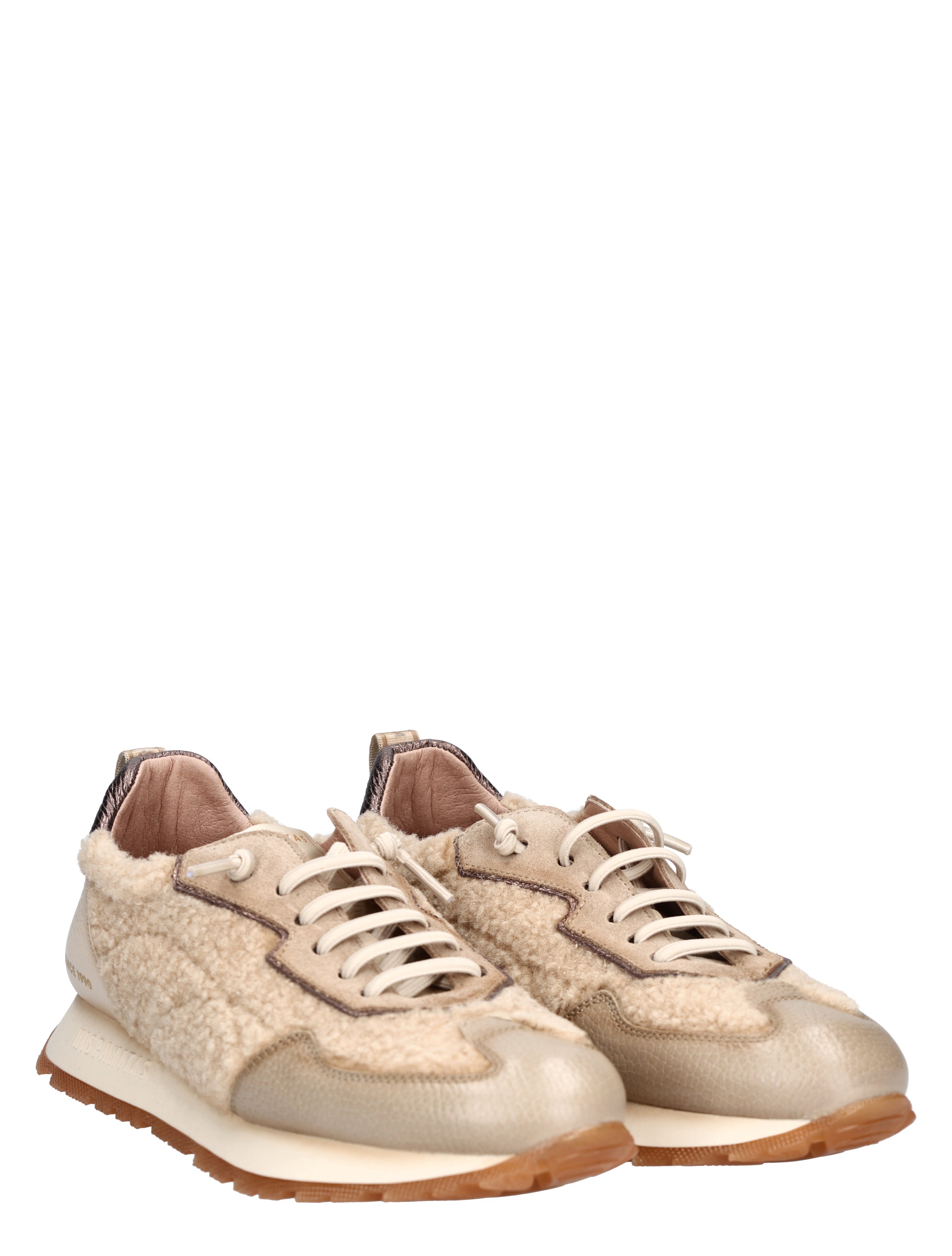 Hispanitas - HI254209 Topo Teddy Cream - Sneakers - Dames - Lage Sneakers - 48955_77_5