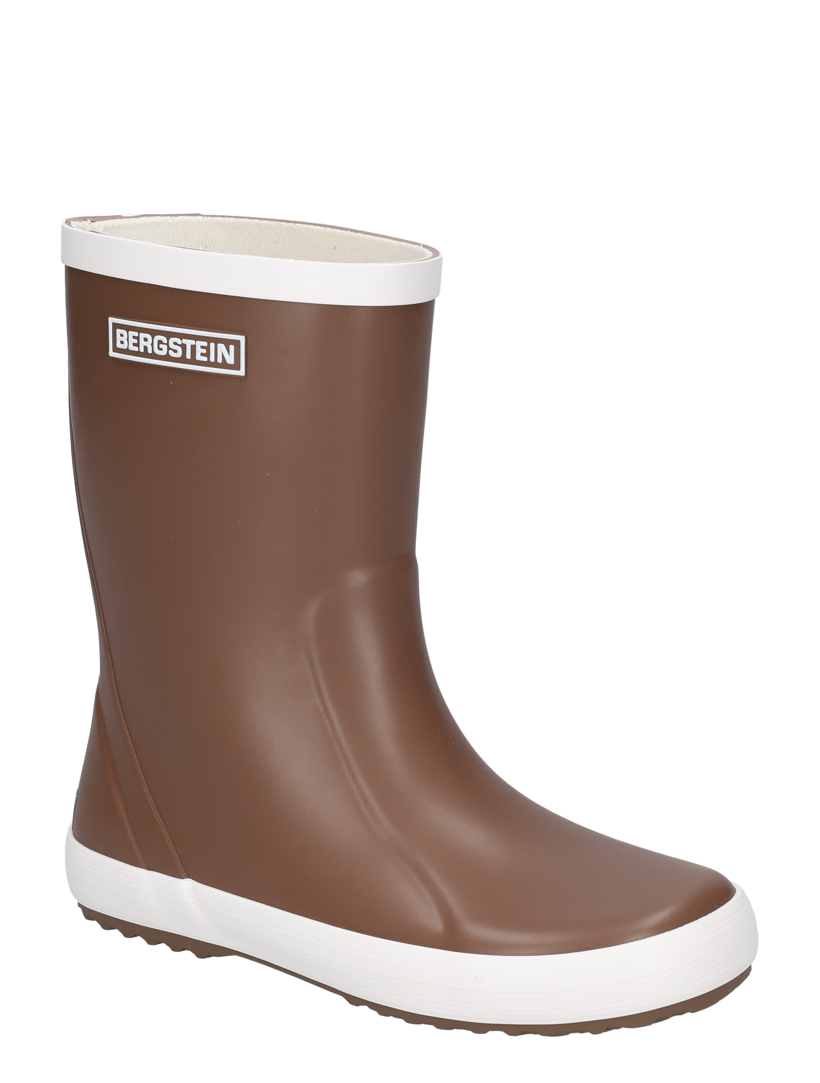 regenlaars, rubberlaars, bruine laars, witte rand, Bergstein
