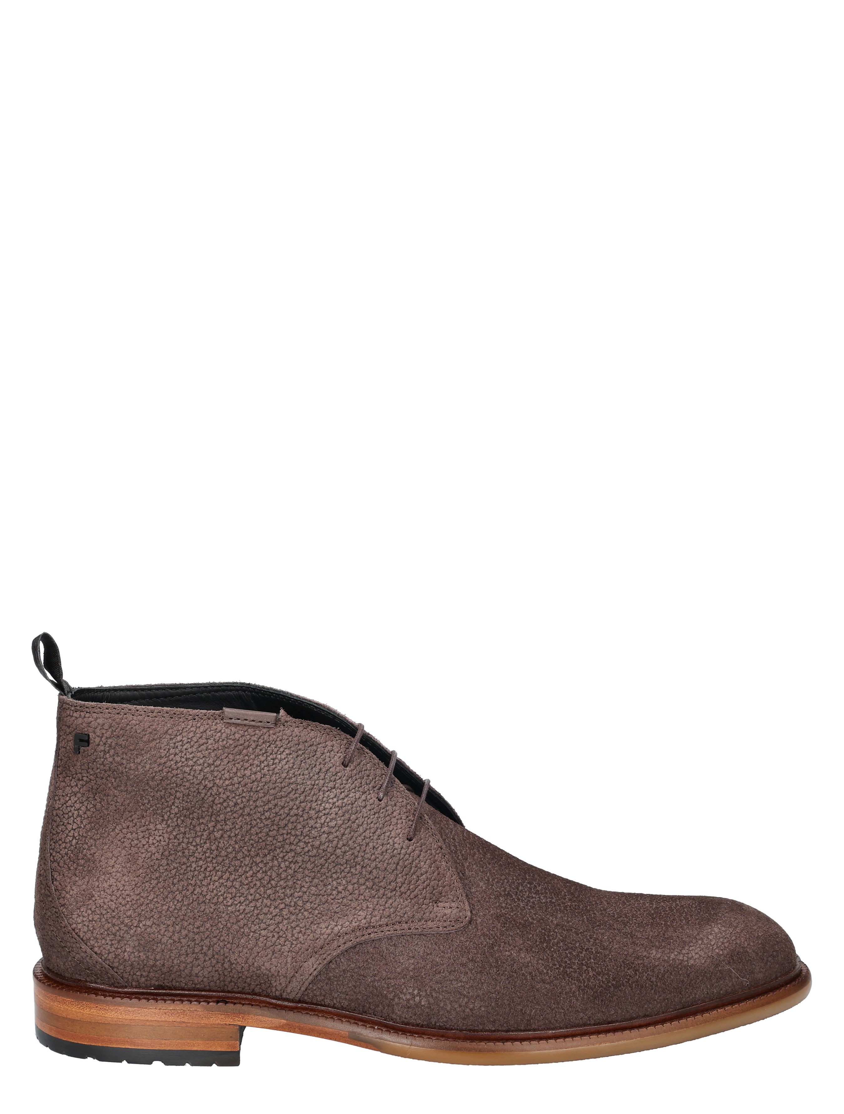 Floris van Bommel - De Normer 50132 21-03 Dark Brown H-Wijdte - Heren - Enkellaarsjes - Boots - 52556_22_1