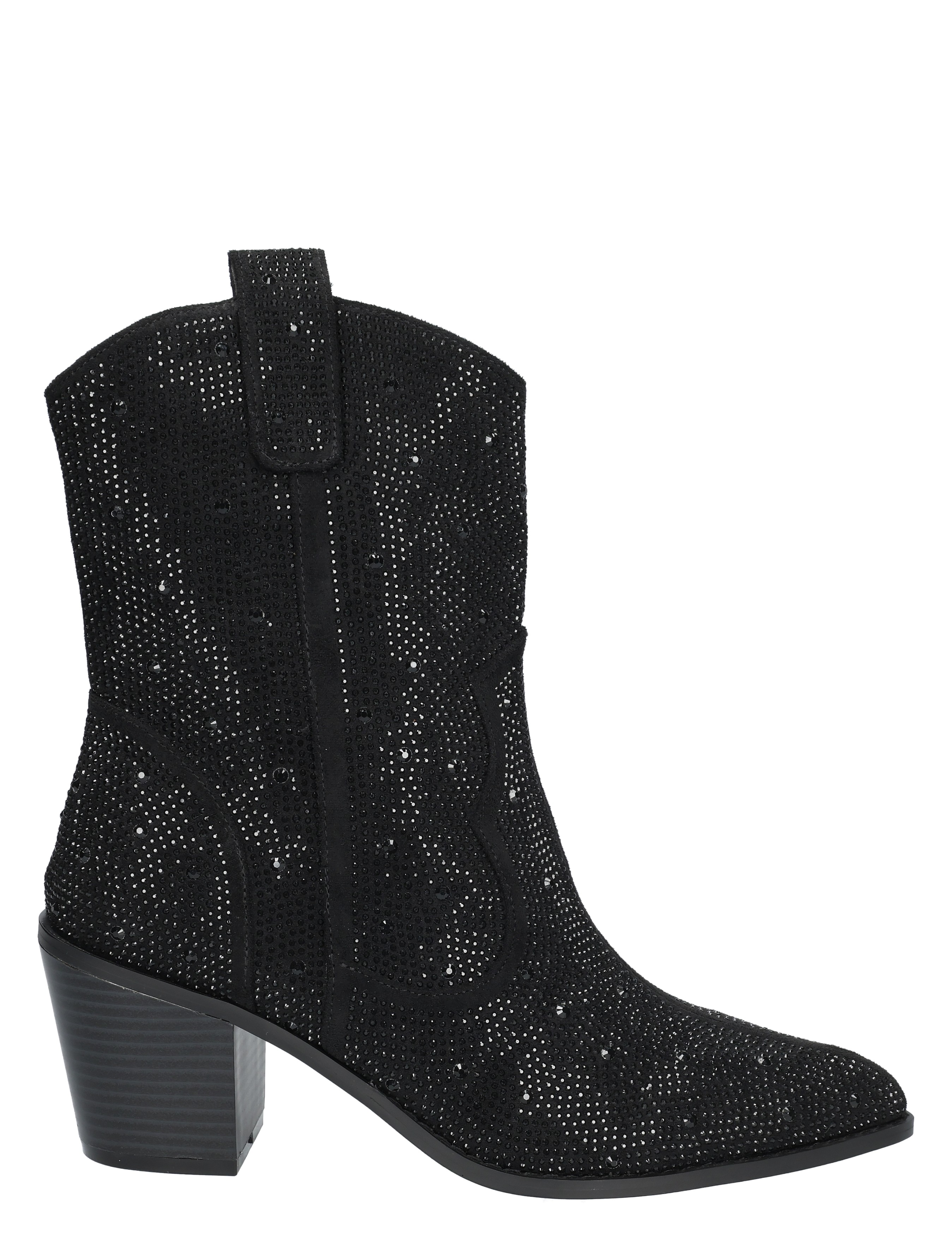 Lisa & Jo - Usha Black - Dames - Boots - Enkellaarsjes - 46243_11_1