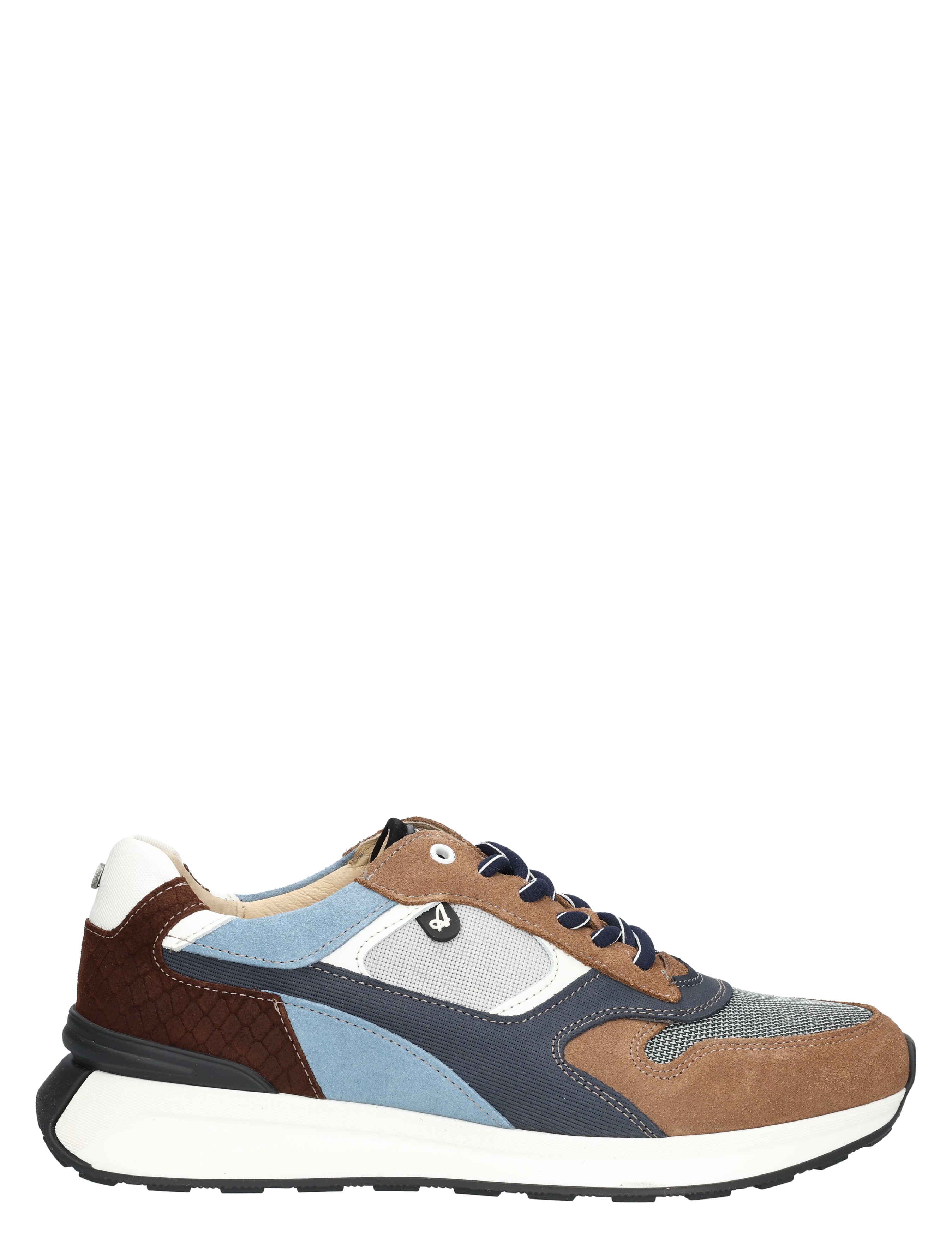 Australian - Kyoto Grey Taupe Blue - Heren - Veterschoenen - Casual Veterschoenen - 48944_23_1