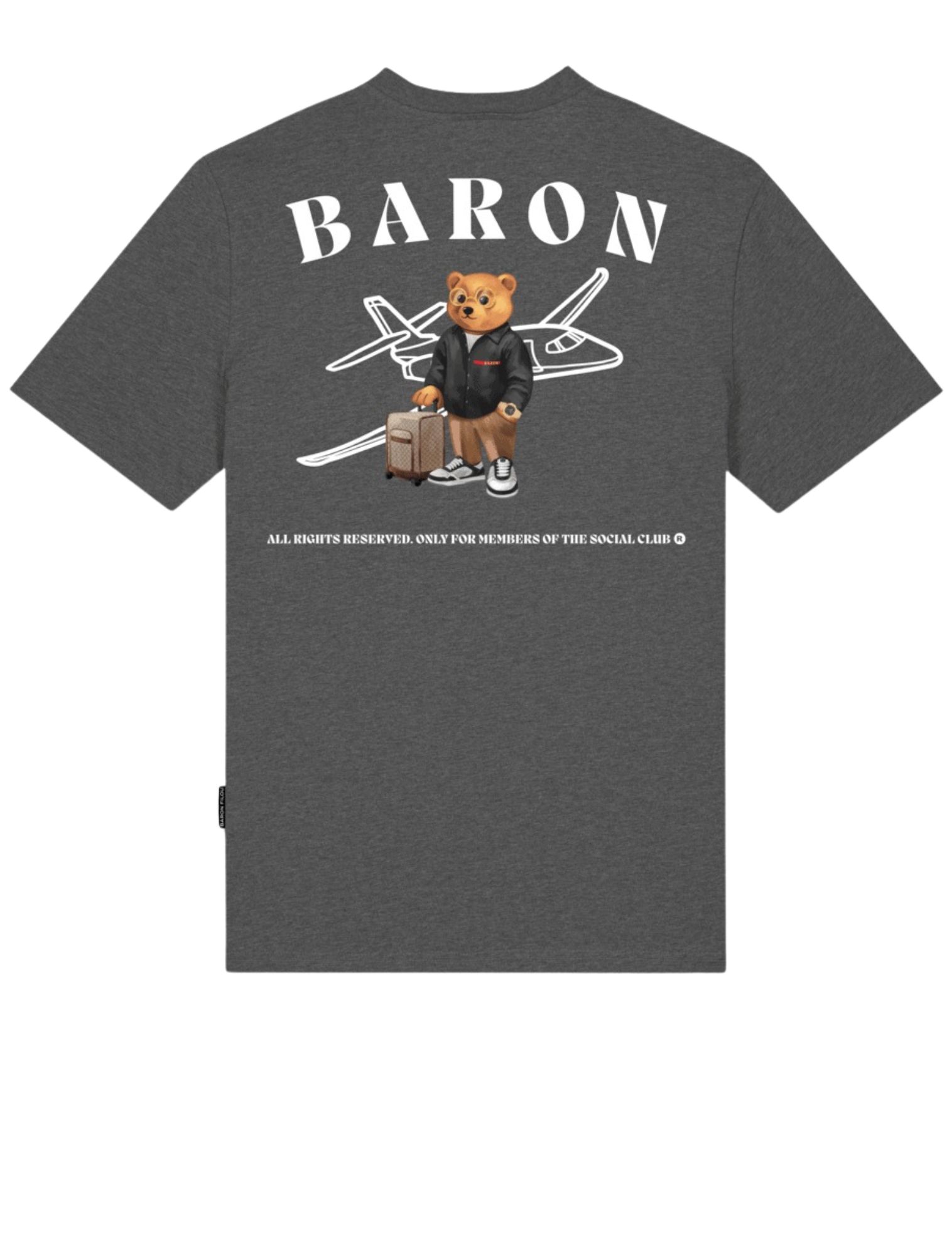 Baron Filou - The Jetset Traveller Filou CLI Stone Grey - Heren - Truien & Sweaters - 49084_99_1