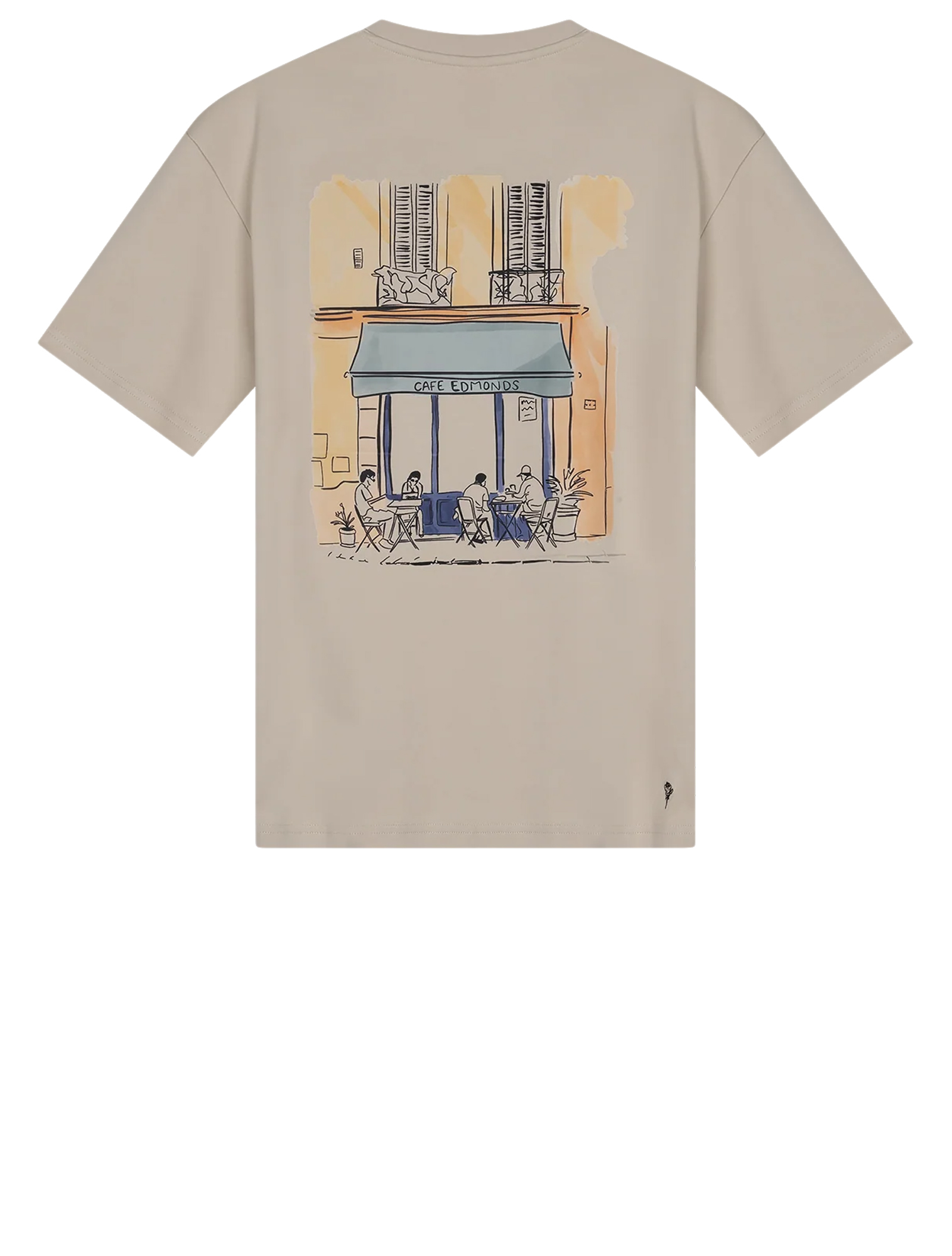 Edmonds - La Terasse Sand - Heren - T-Shirts & Polos - 51028_77_1