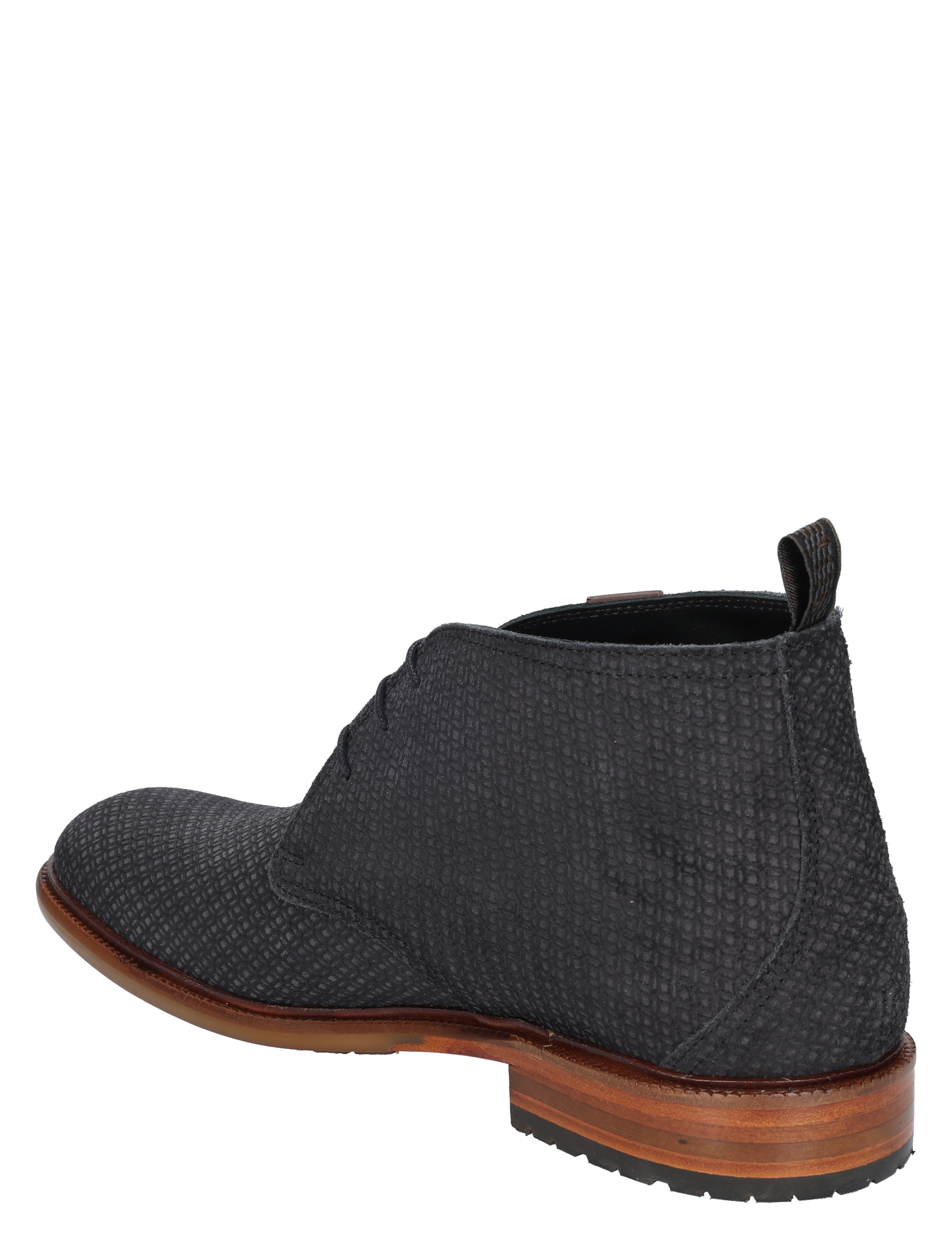 boot, ankle boot, leather, textured, sole brown