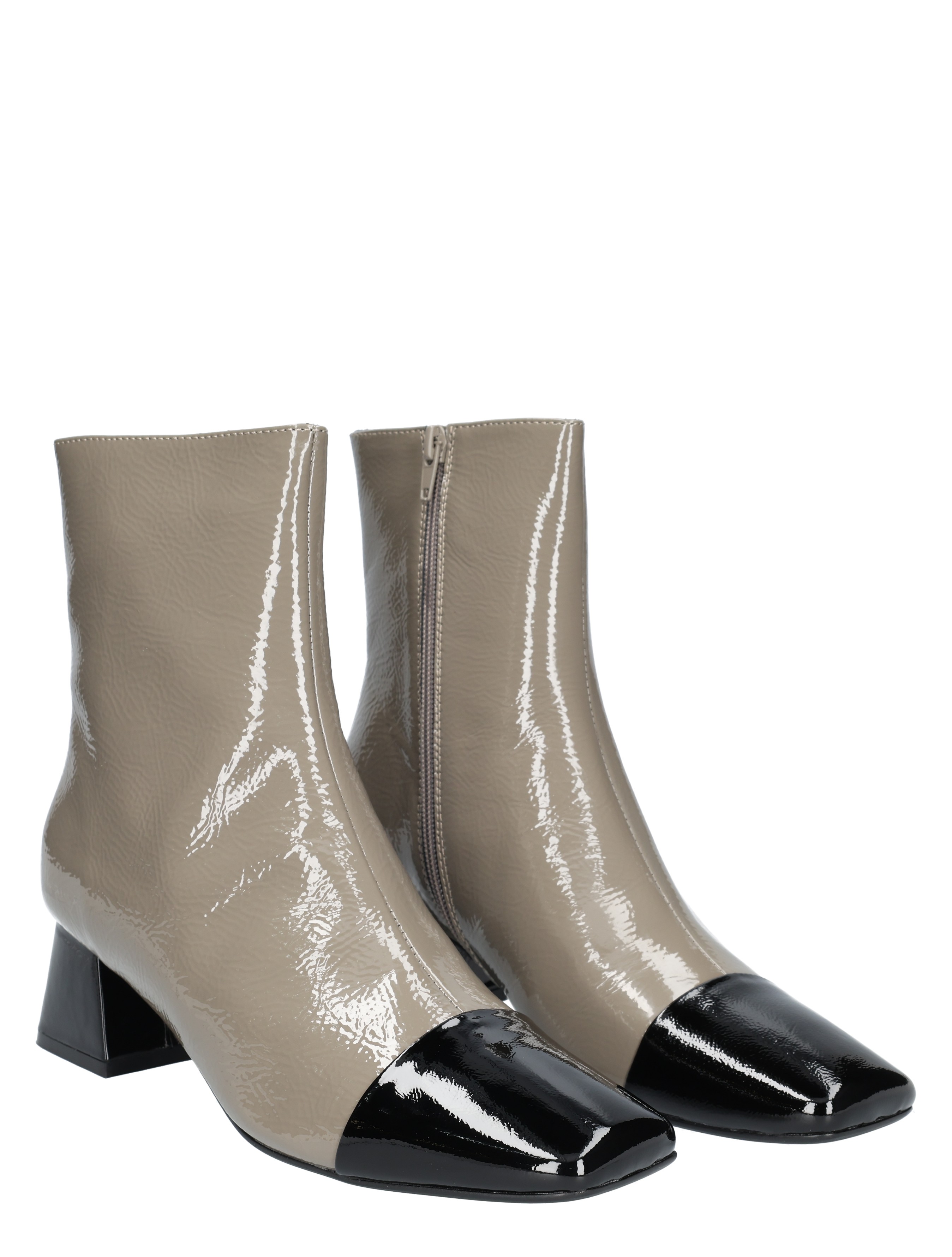 Di Lauro - Cosetta Taupe - Dames - Boots - Enkellaarsjes - 49532_71_5