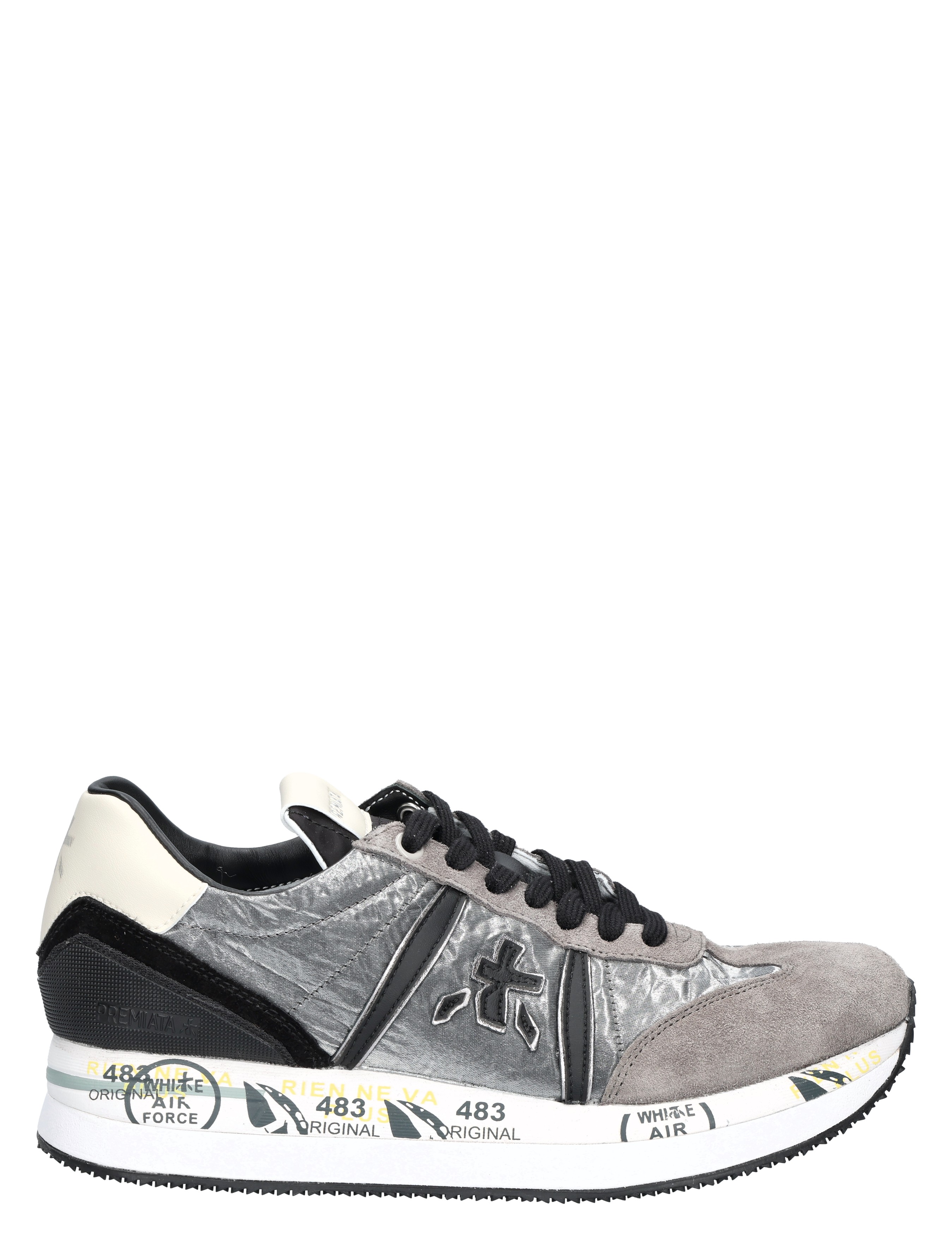 Premiata - Conny Women 6986 Silver - Sneakers - Dames - Lage Sneakers - 48268_54_1