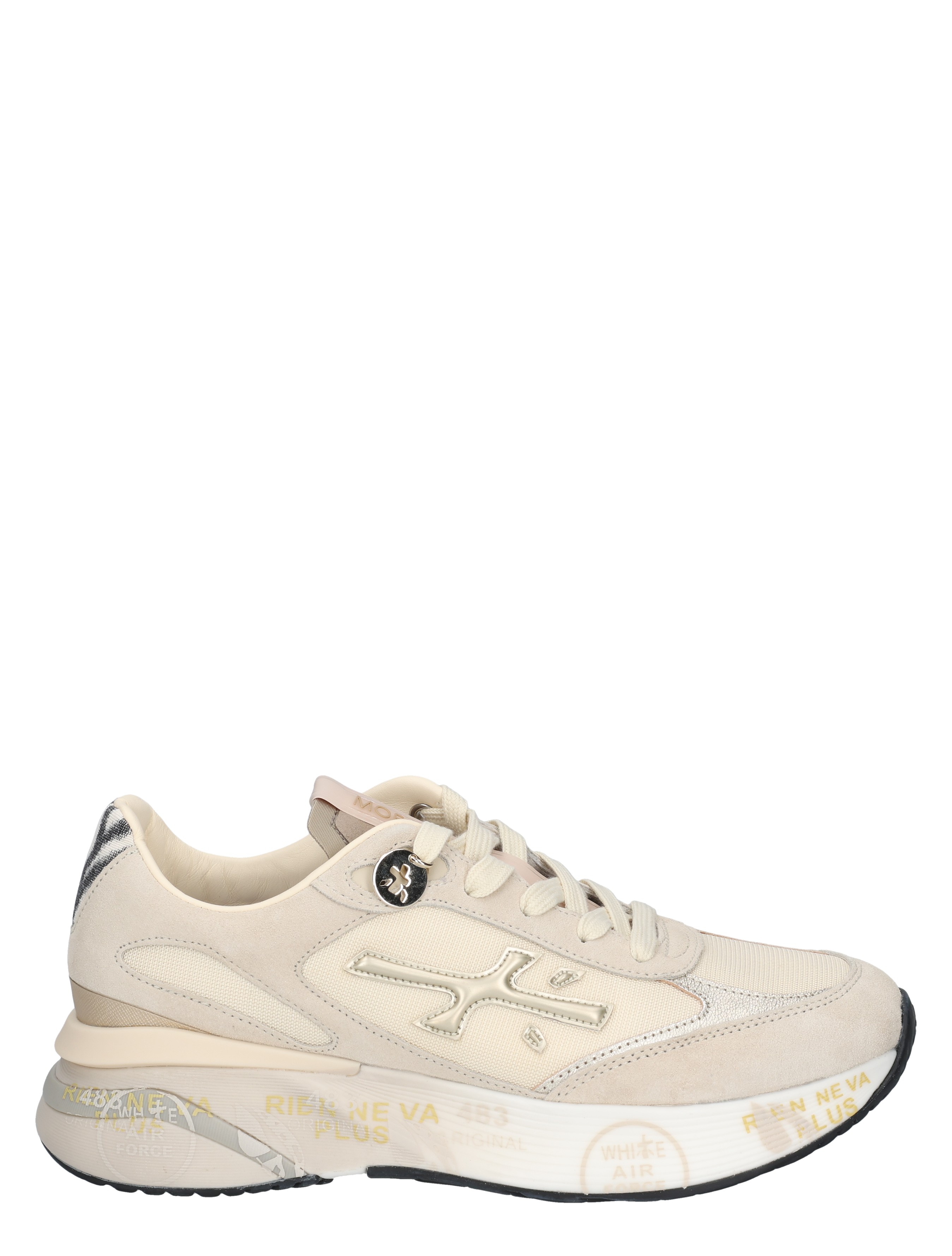 Premiata - Moerun Women 8080 Beige - Dames - Sneakers - Lage Sneakers - 50186_77_1