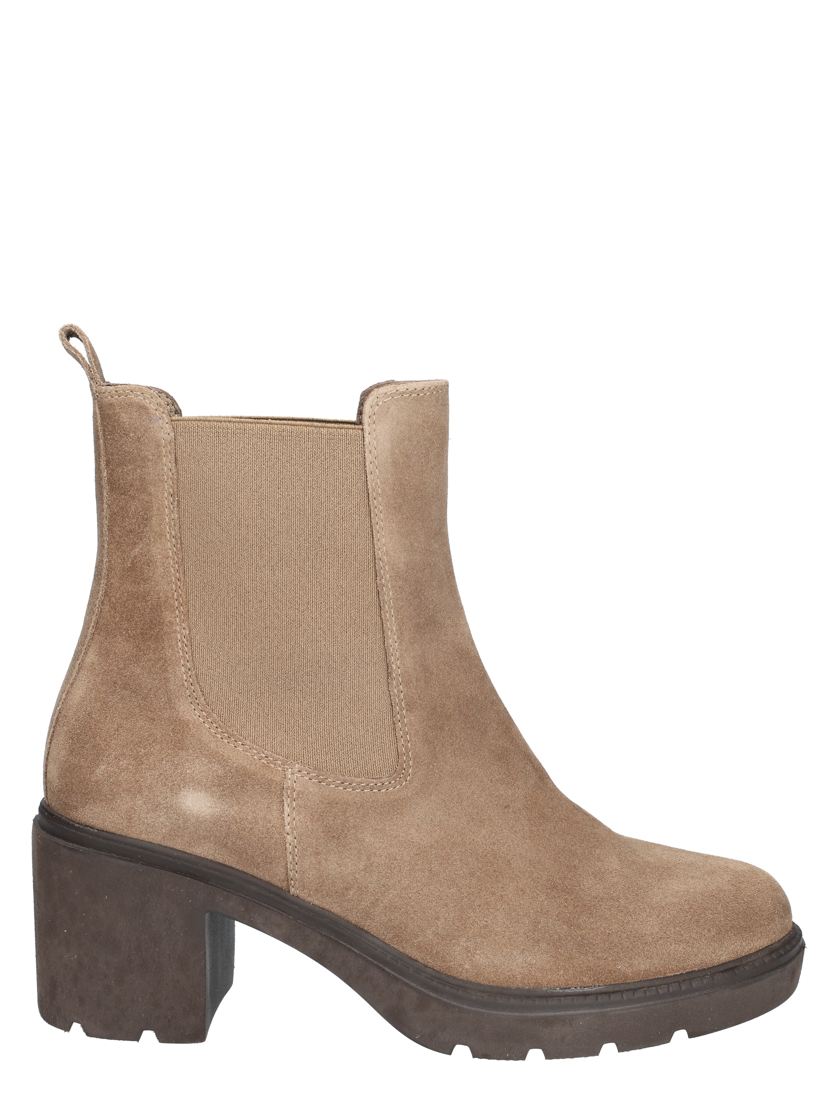 Gioia - Yvette Taupe Suede - Dames - Boots - Chelsea Boots - 49475_77_1