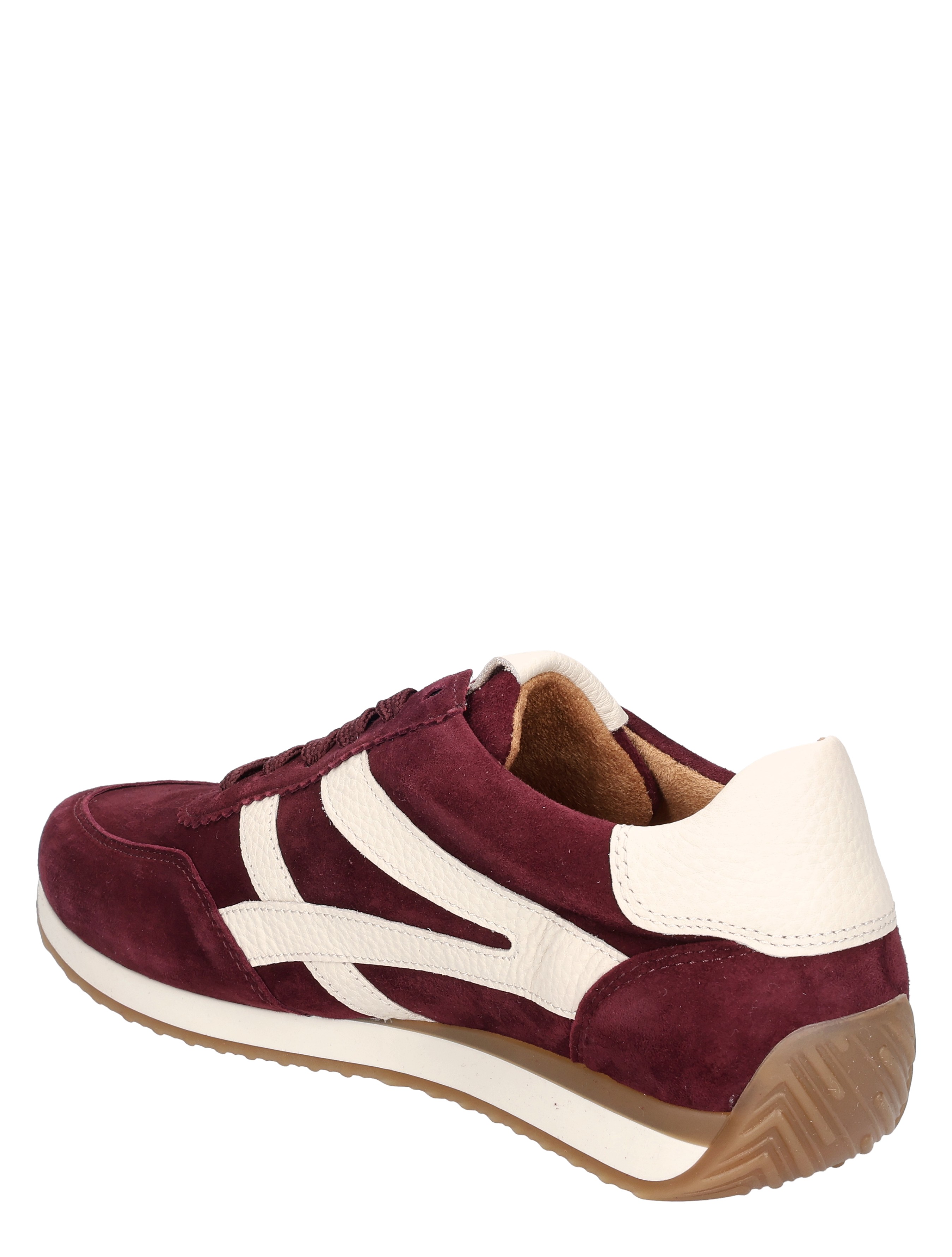burgundy, sneaker, suede, white-stripe, athletic-shoe