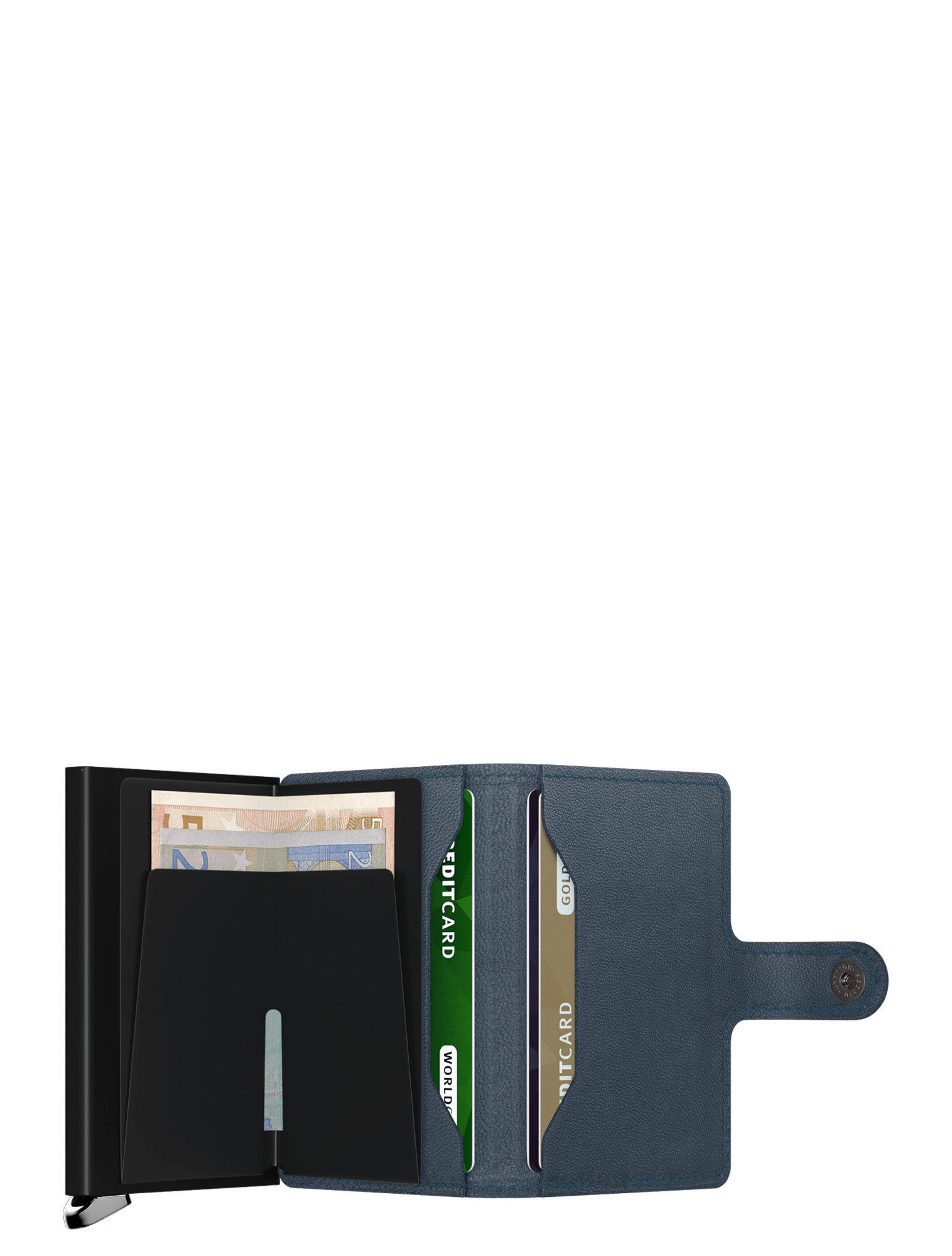 Secrid - Miniwallet Emboss Teal - Dames - Heren - Pasjeshouders - Pasjeshouders - 47027_33_3