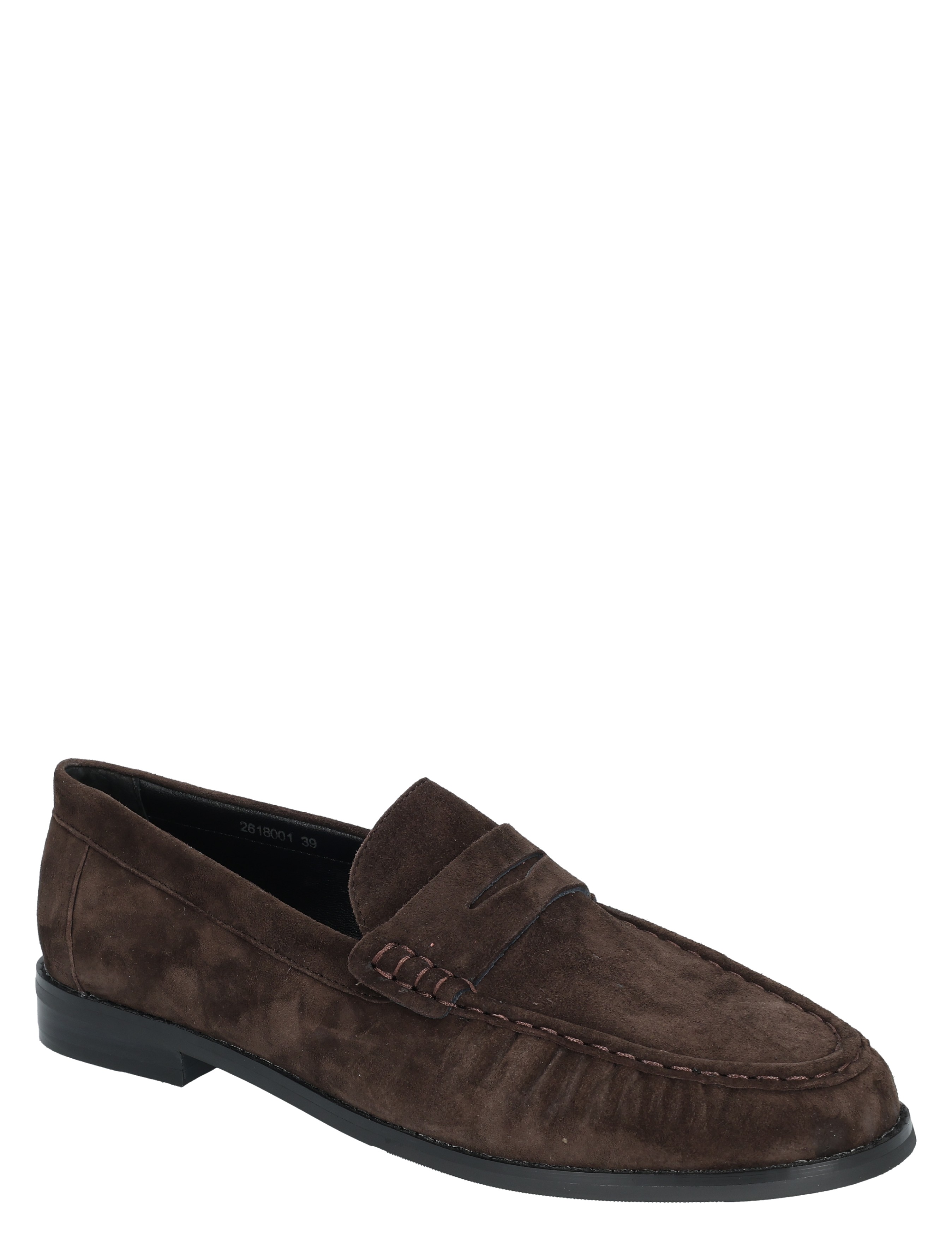 lqum, mokrom, mocassins, suede, donkerbruin