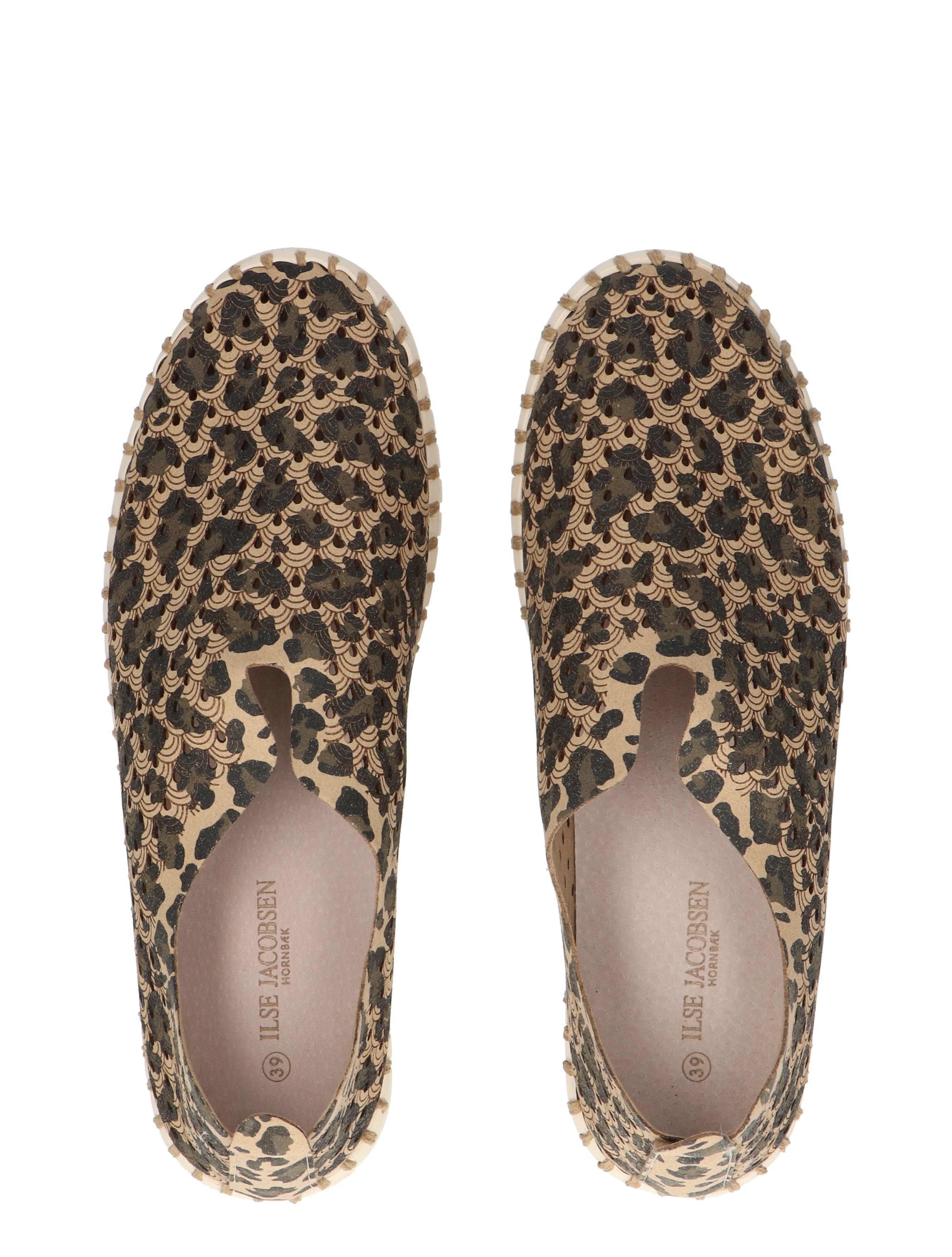 Ilse Jacobsen - Tulip 3275 110111 Latte Leopard Ivory - Dames - Espadrilles - 47963_22_7