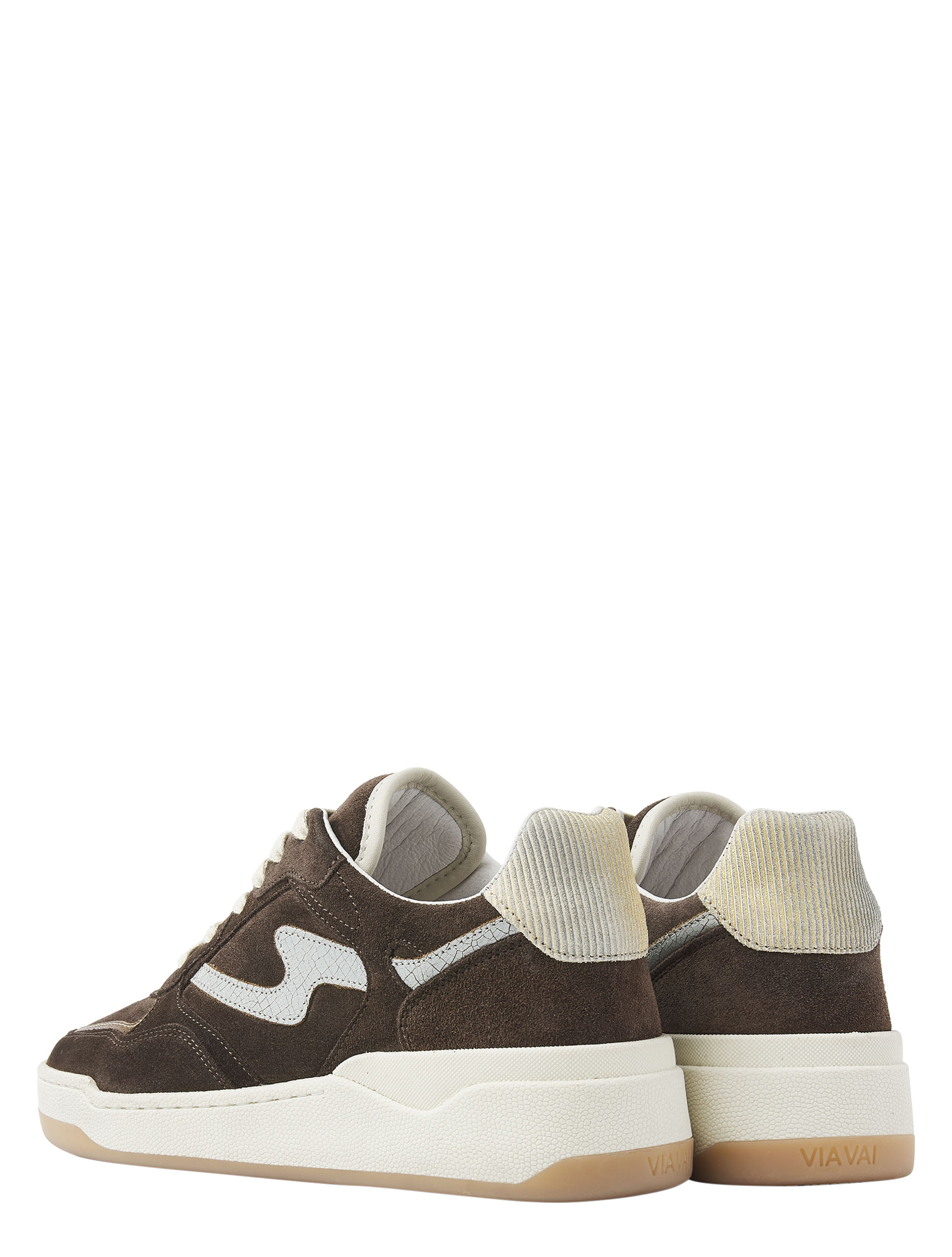 VIA VAI - Sam Levi 62026 03-316 Brown - Dames - Sneakers - Lage Sneakers - 50021_22_3