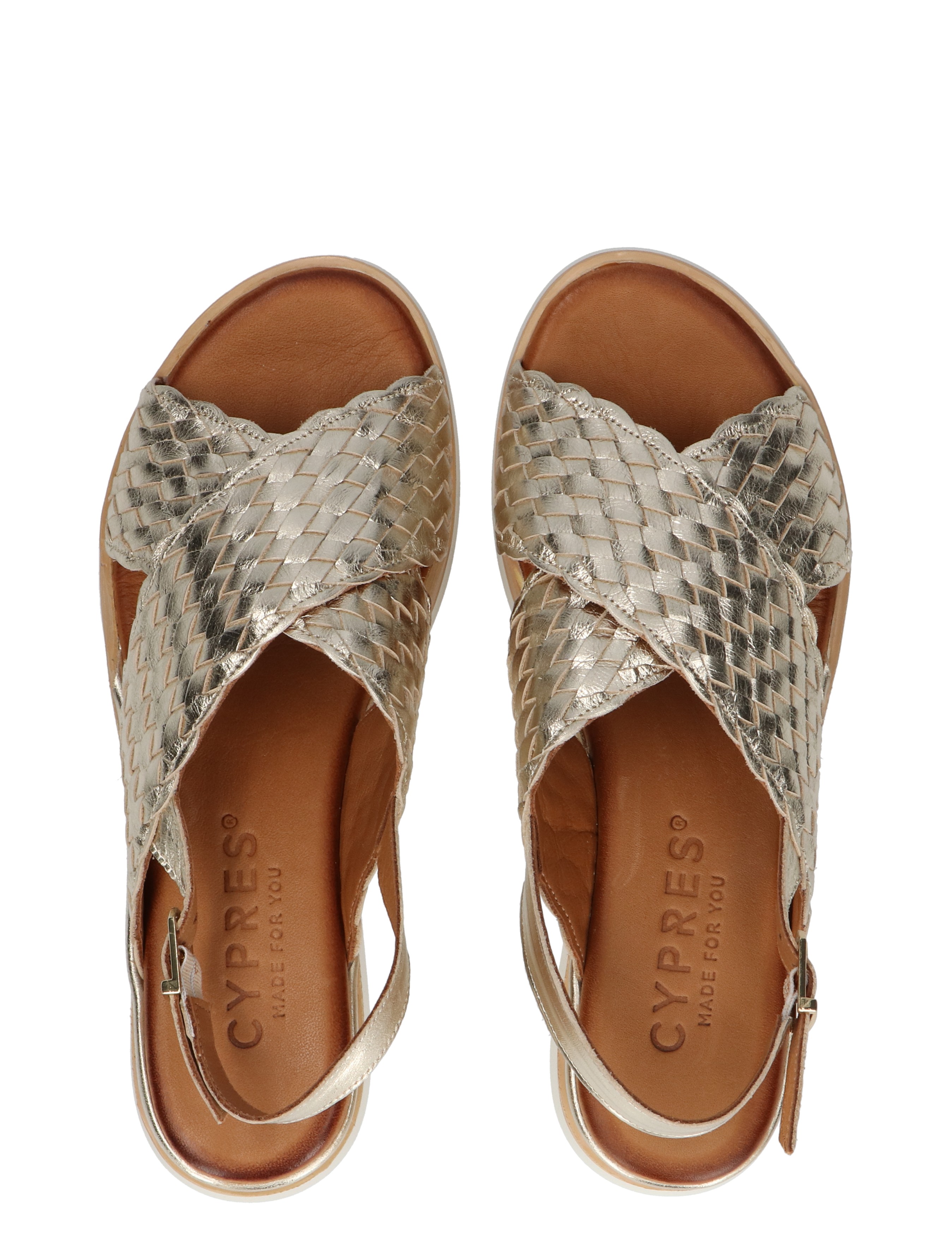 Cypres - Wies Gold - Dames - Sandalen - 47669_53_7