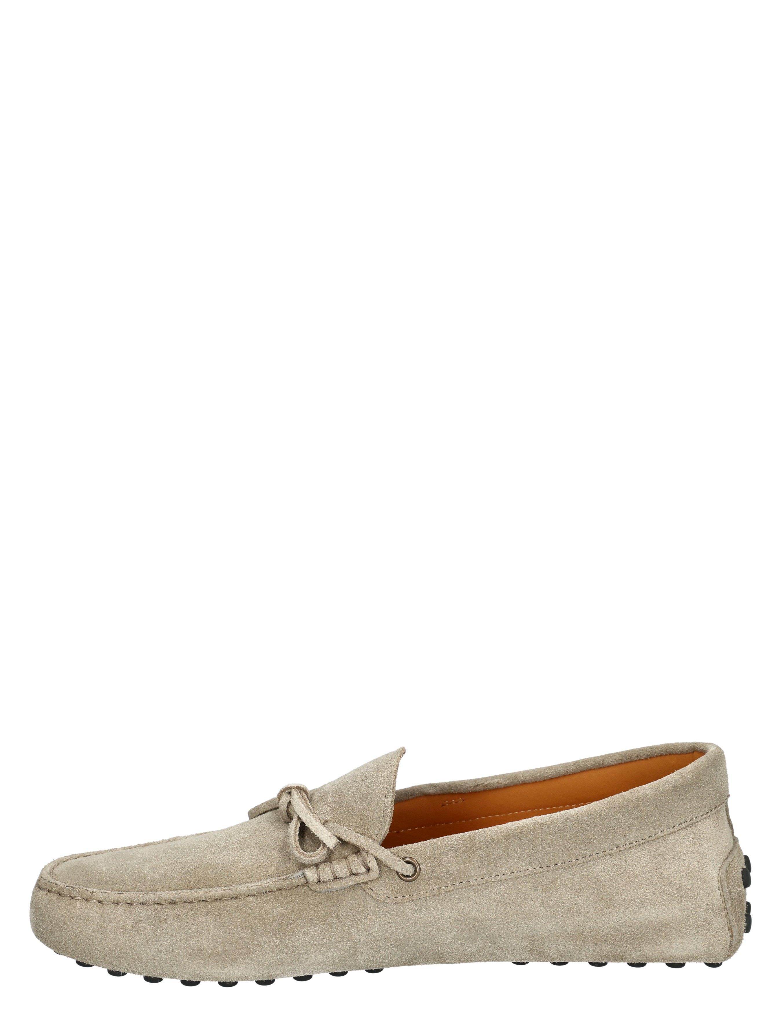 Tods - Gommino in Suede C405 Beige - Heren - Loafers - 49665_77_2