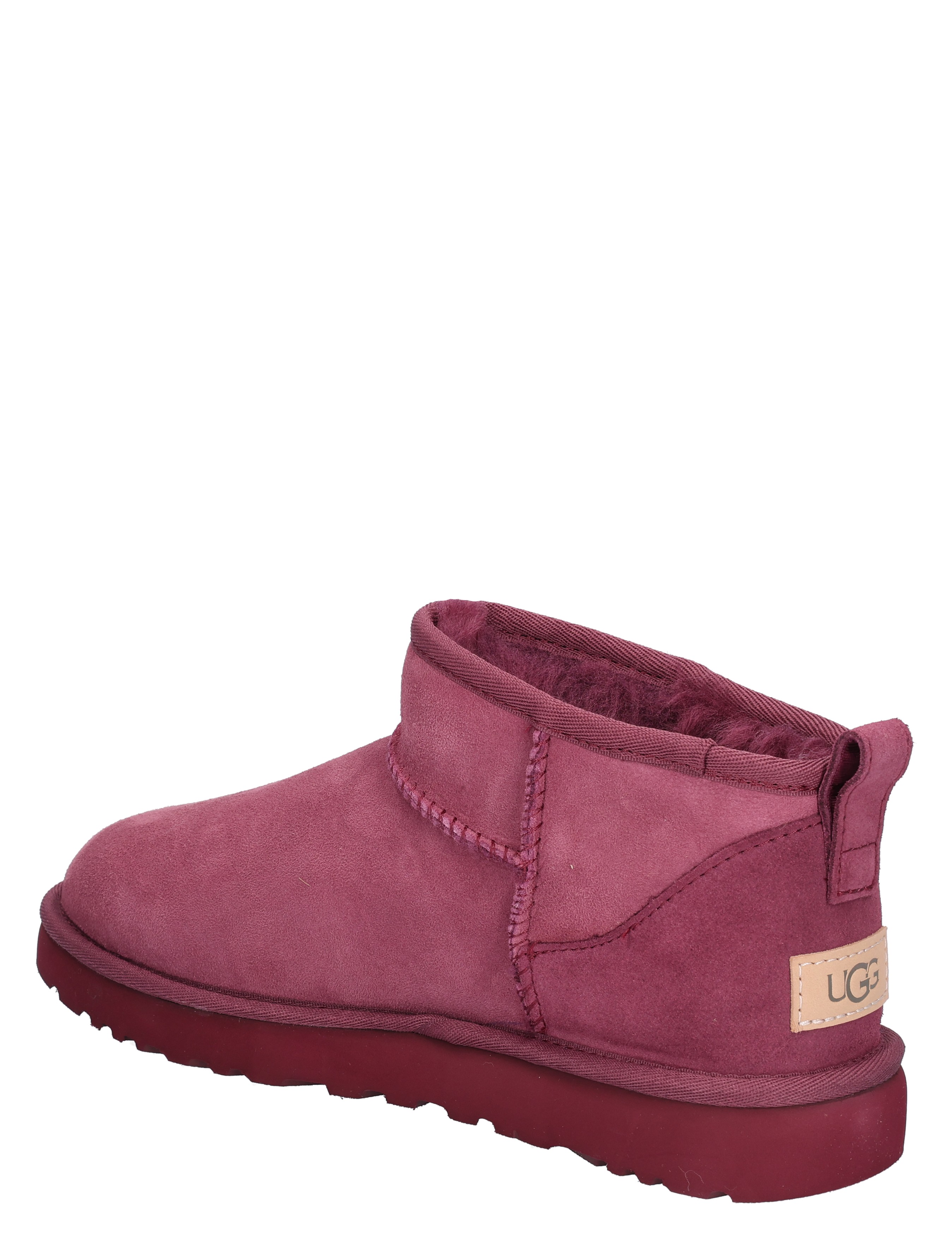 UGG - Classic Ultra Mini Burnt Magenta - Dames - Boots - Enkellaarsjes - 48033_42_4