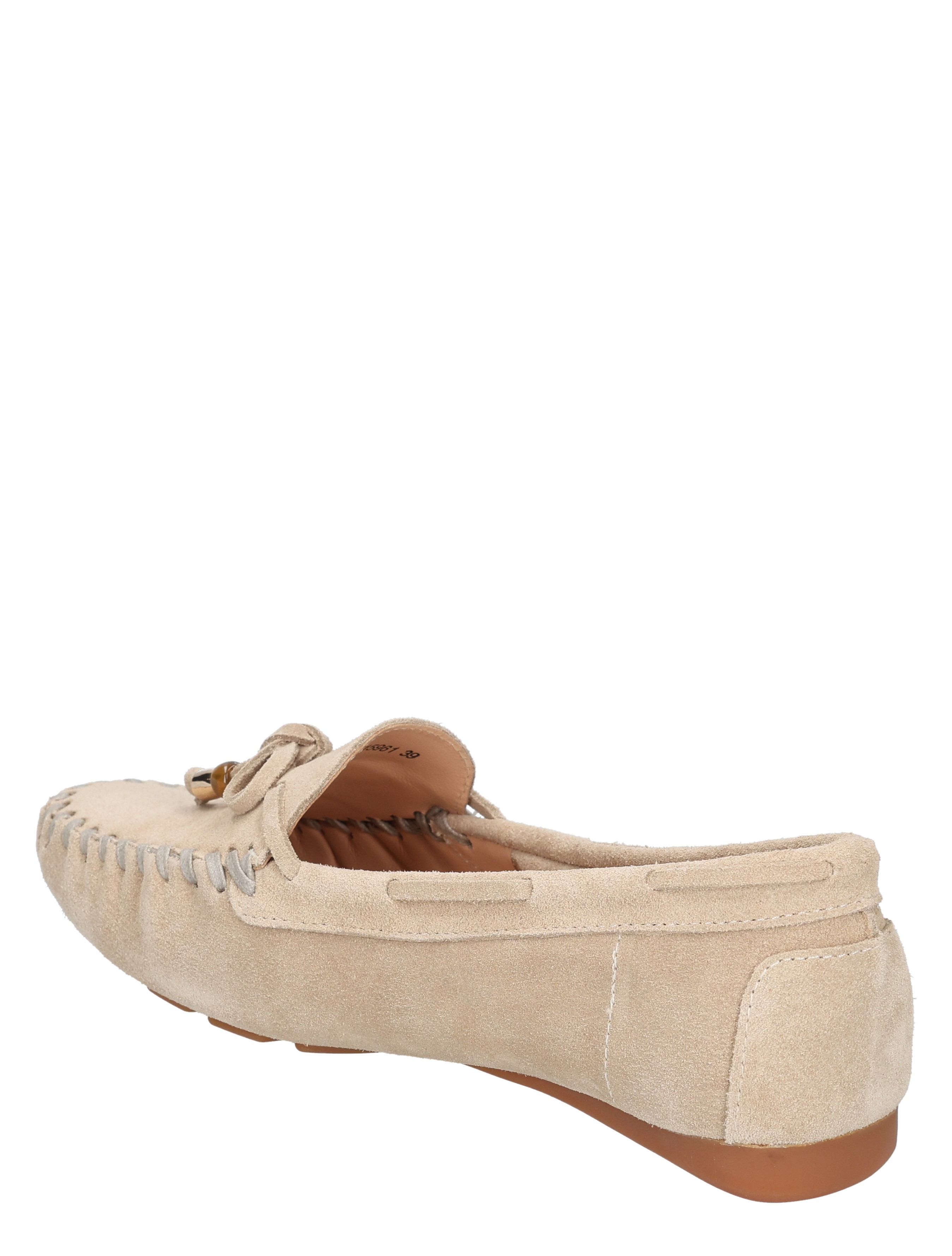 suede, loafers, mocassin, beige, gevoerd