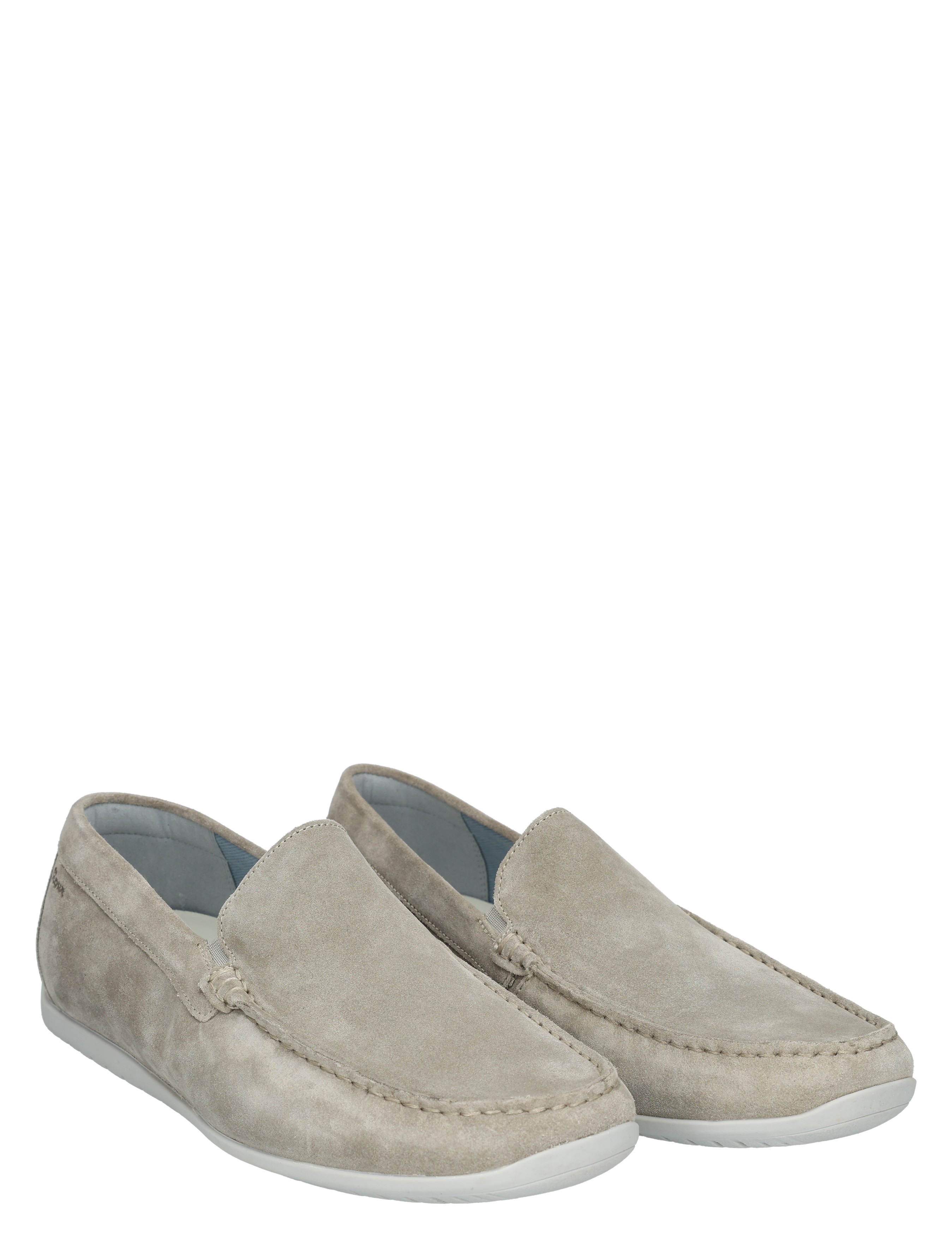 Sioux - Rodimiro-700 Velour Grey G-Wijdte - Heren - Loafers - 50897_99_5