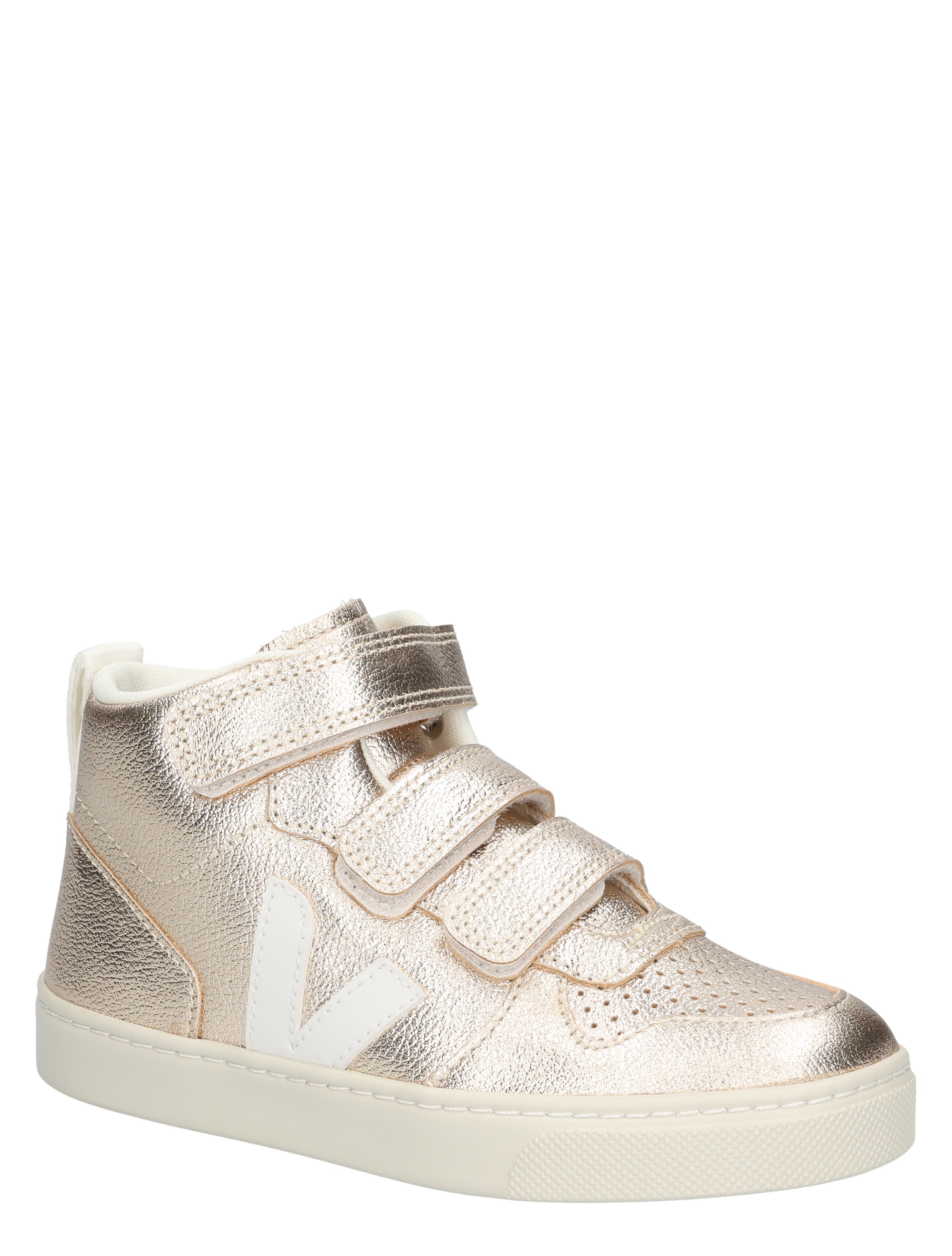 Veja - Small V-10 Mid DV0503037C Platin White - Meisjes - Lage Sneakers - Sneakers - 48208_53_3