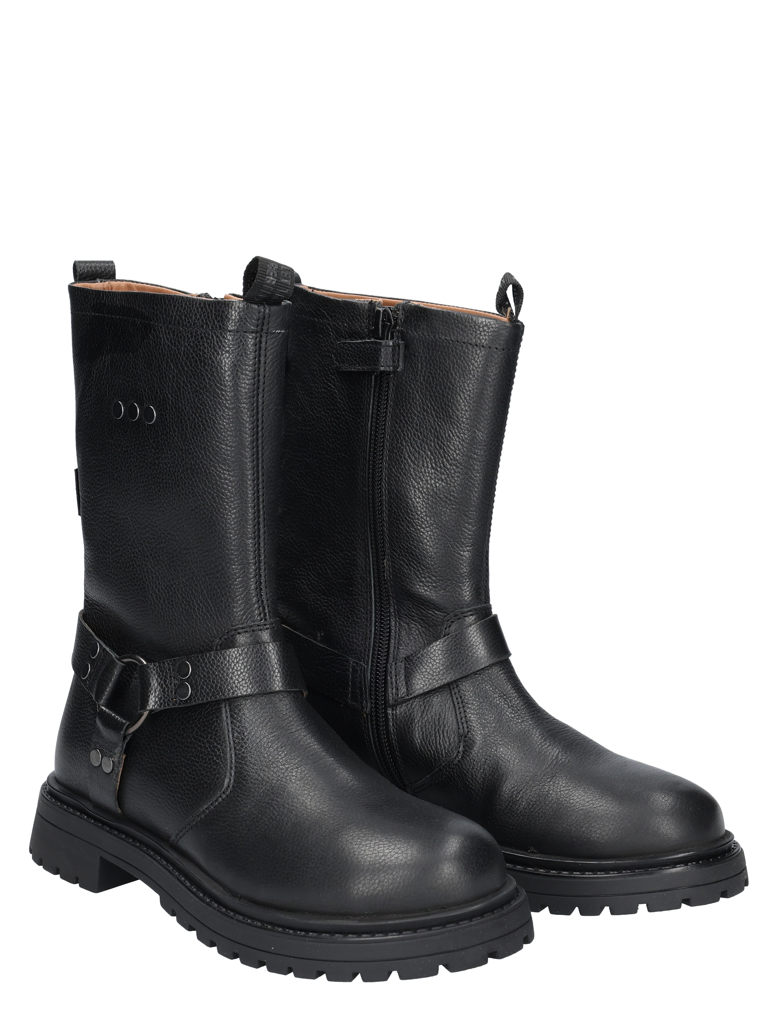Braqeez - Mave Miles Black - Meisjes - Boots - Enkellaarsjes - 49454_11_6