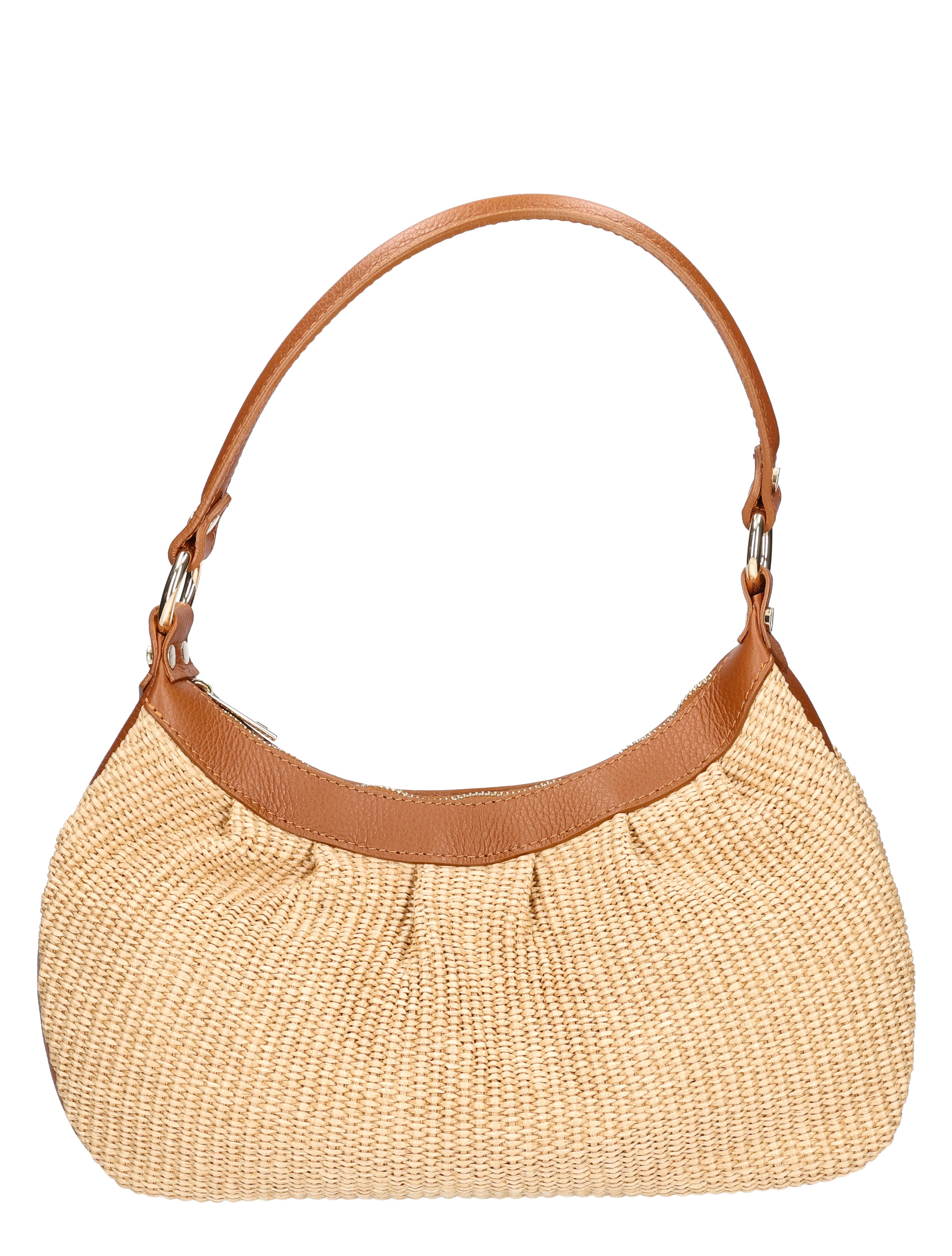 Di Lauro - Donna 005 Beige Brown - Dames - Schoudertassen - 50889_72_1