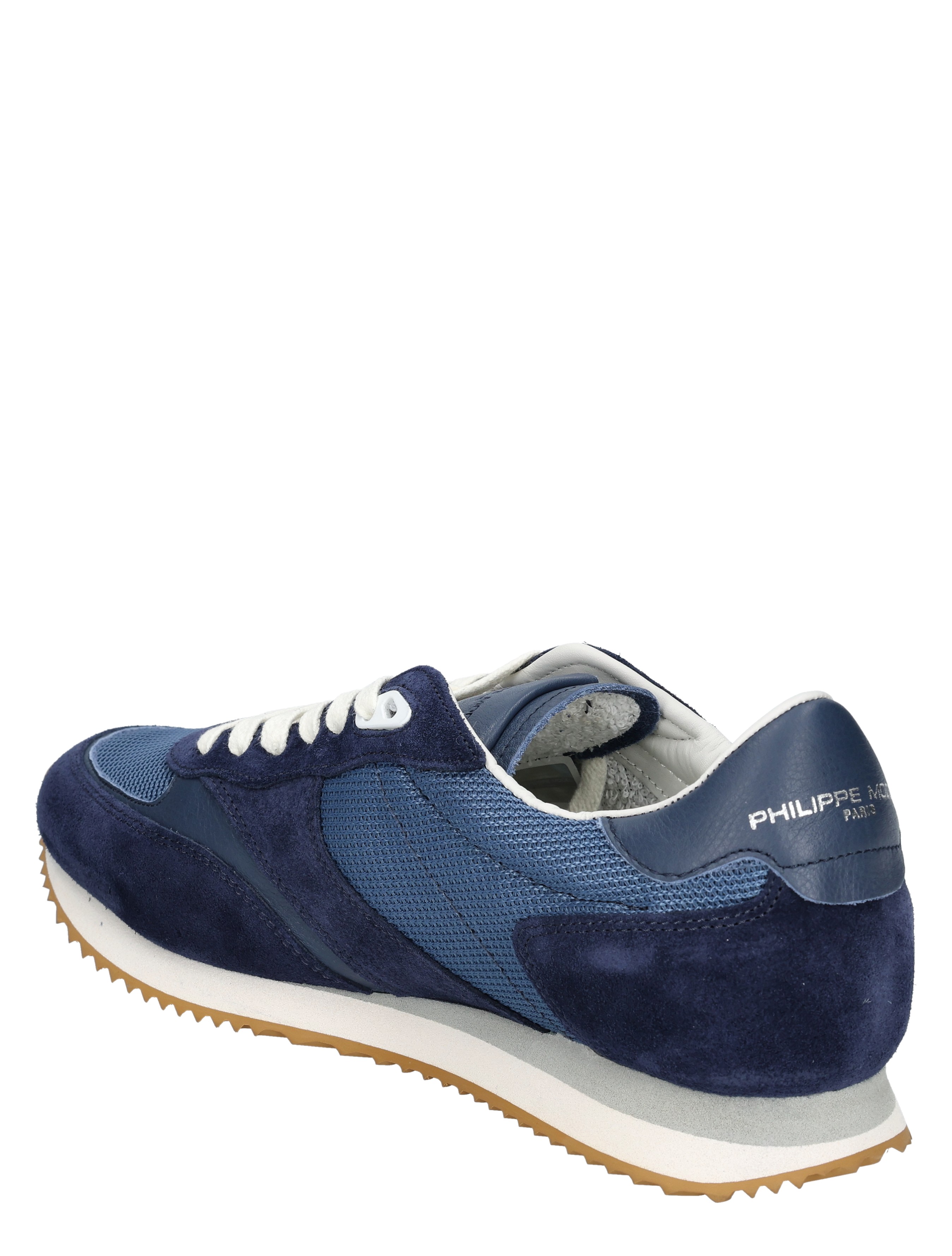 Philippe Model - BVLU Blville Low Man W012 Mondial Blue - Heren - Lage Sneakers - Sneakers - 49967_33_4