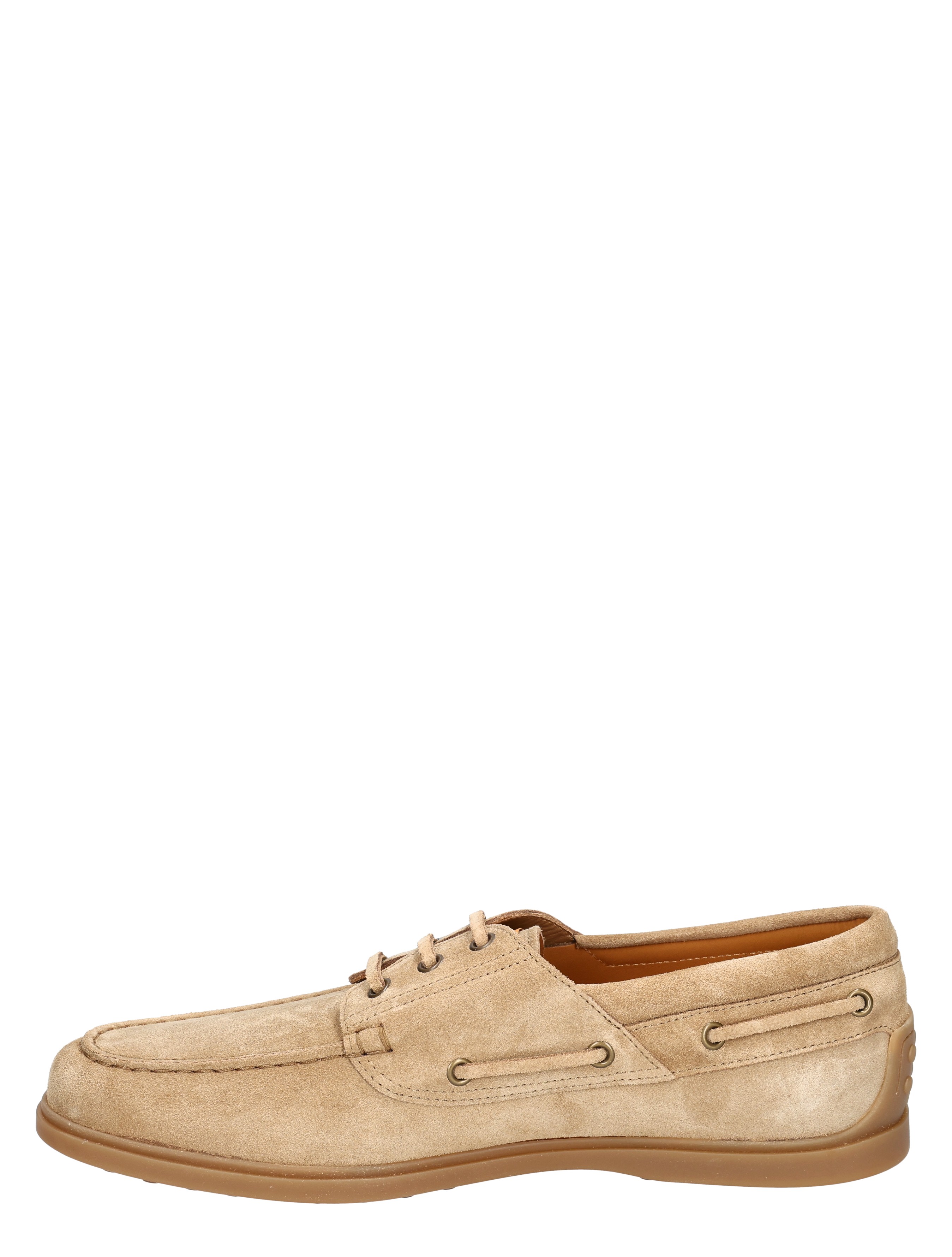 Tods - Barca in Suede C801 Beige - Heren - Loafers - 49667_77_2