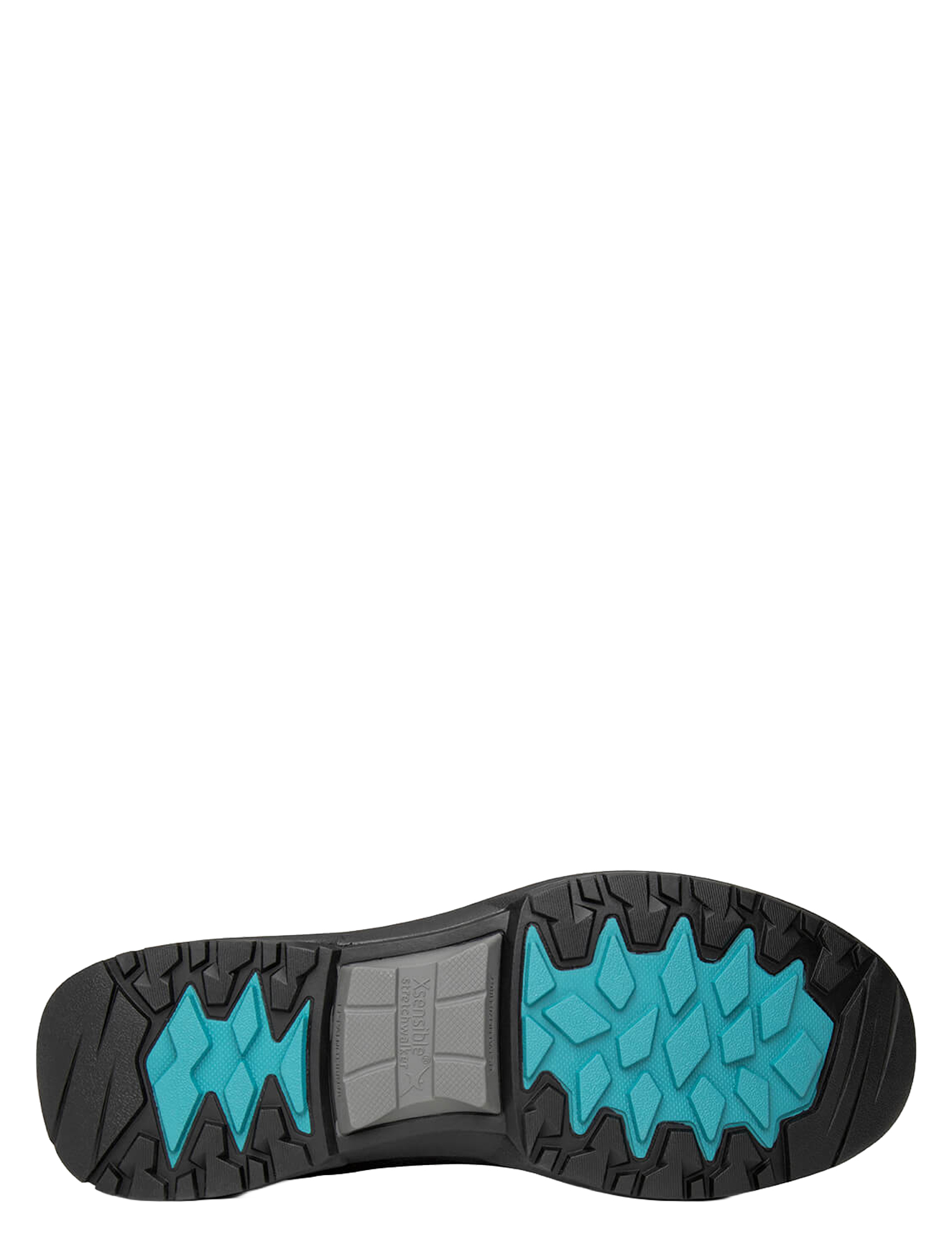 sneaker, outdoor, lace-up, rubber sole, turquoise accents