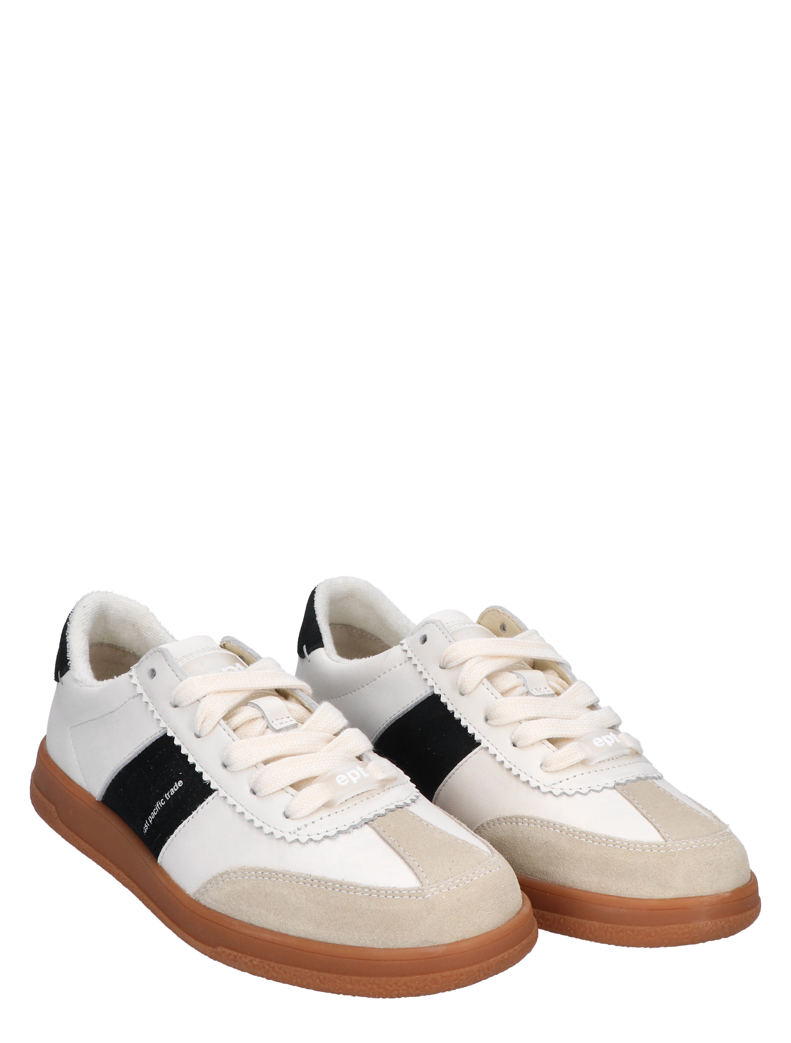 East Pacific Trade - Santos EP4SN1ST08101 Off White Black - Sneakers - Dames - Lage Sneakers - 48448_81_5