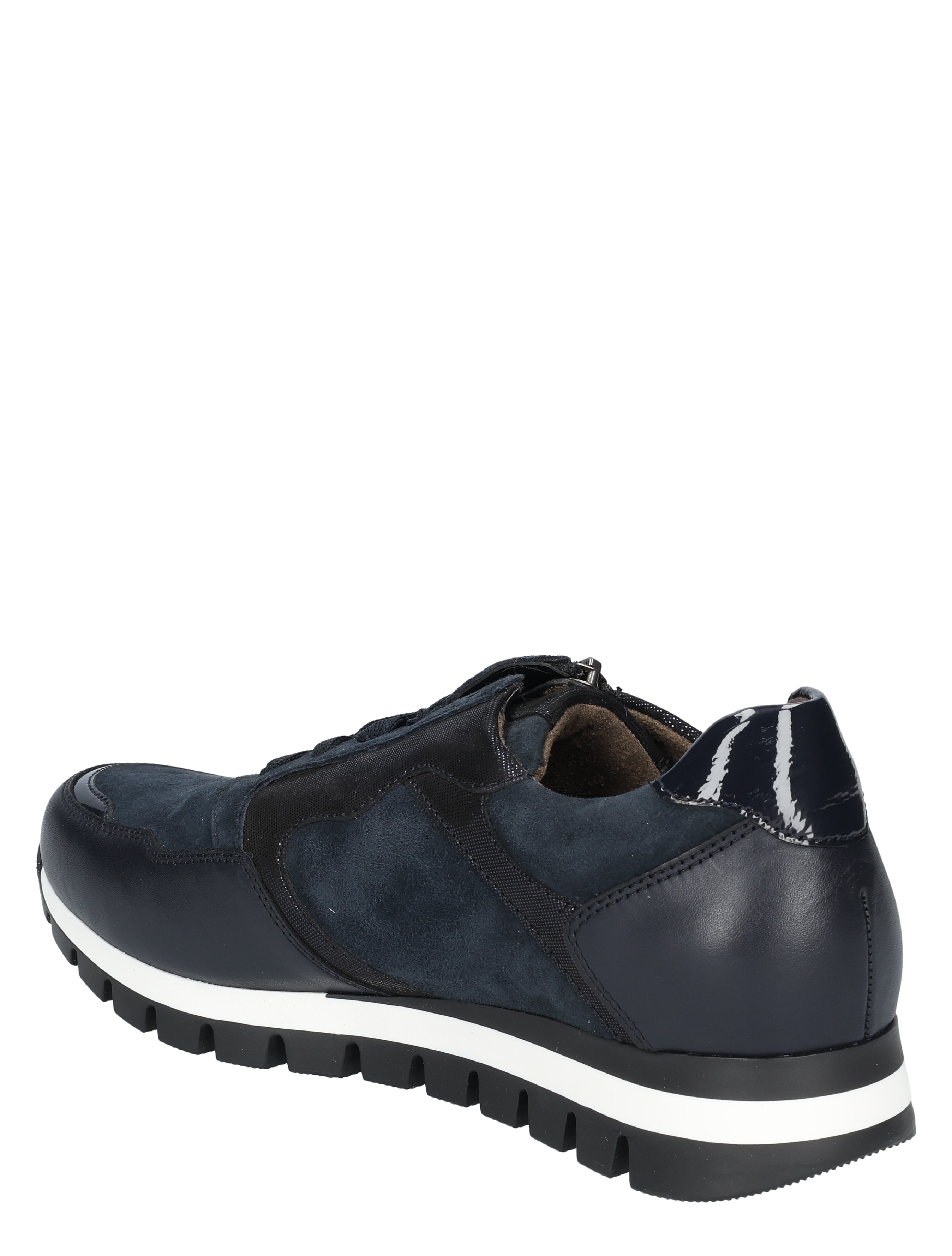 sneaker, donkerblauw, suède, citroenz, witte zool