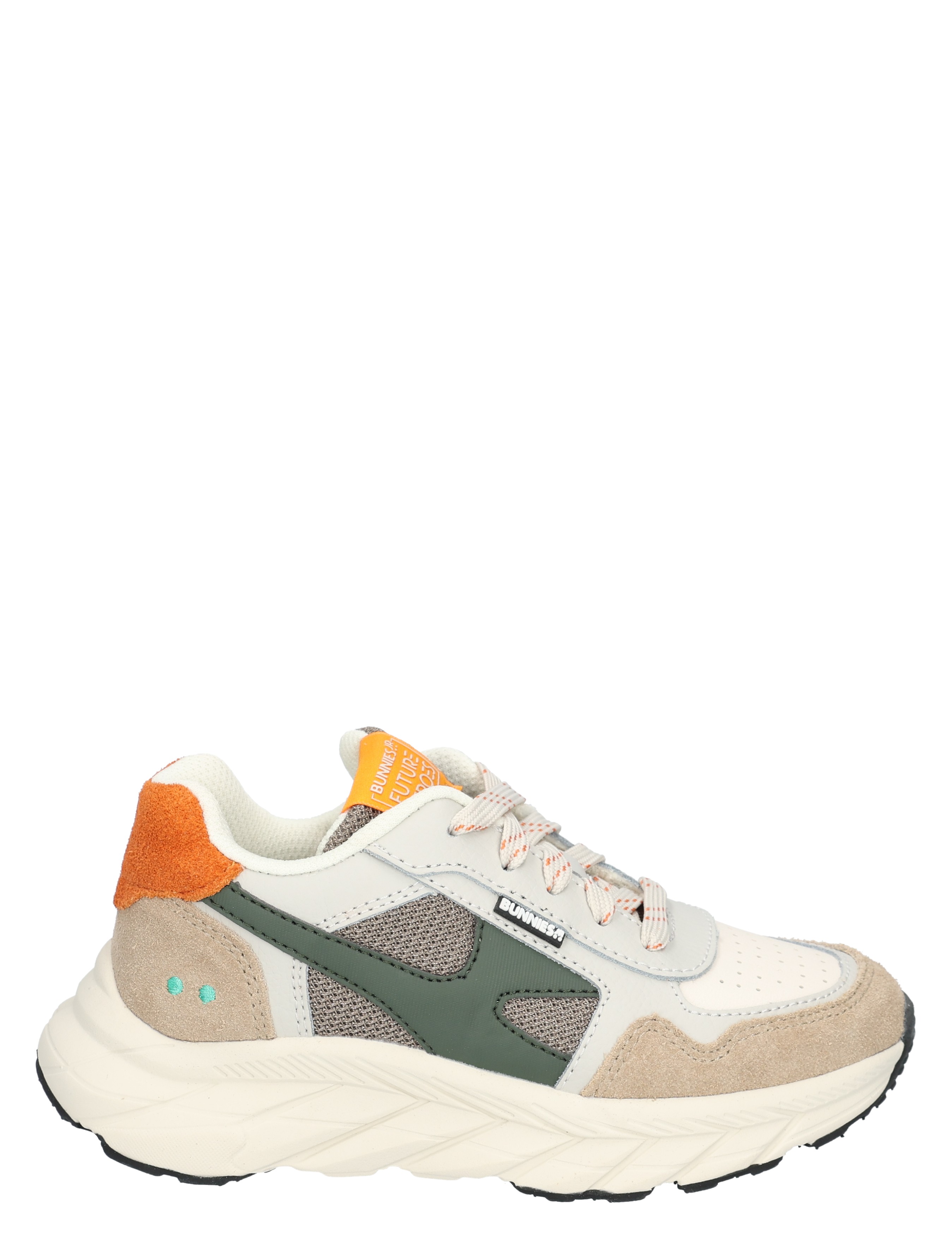 Bunnies - Rio Rush Taupe - Jongens - Veterschoenen - 50609_78_1