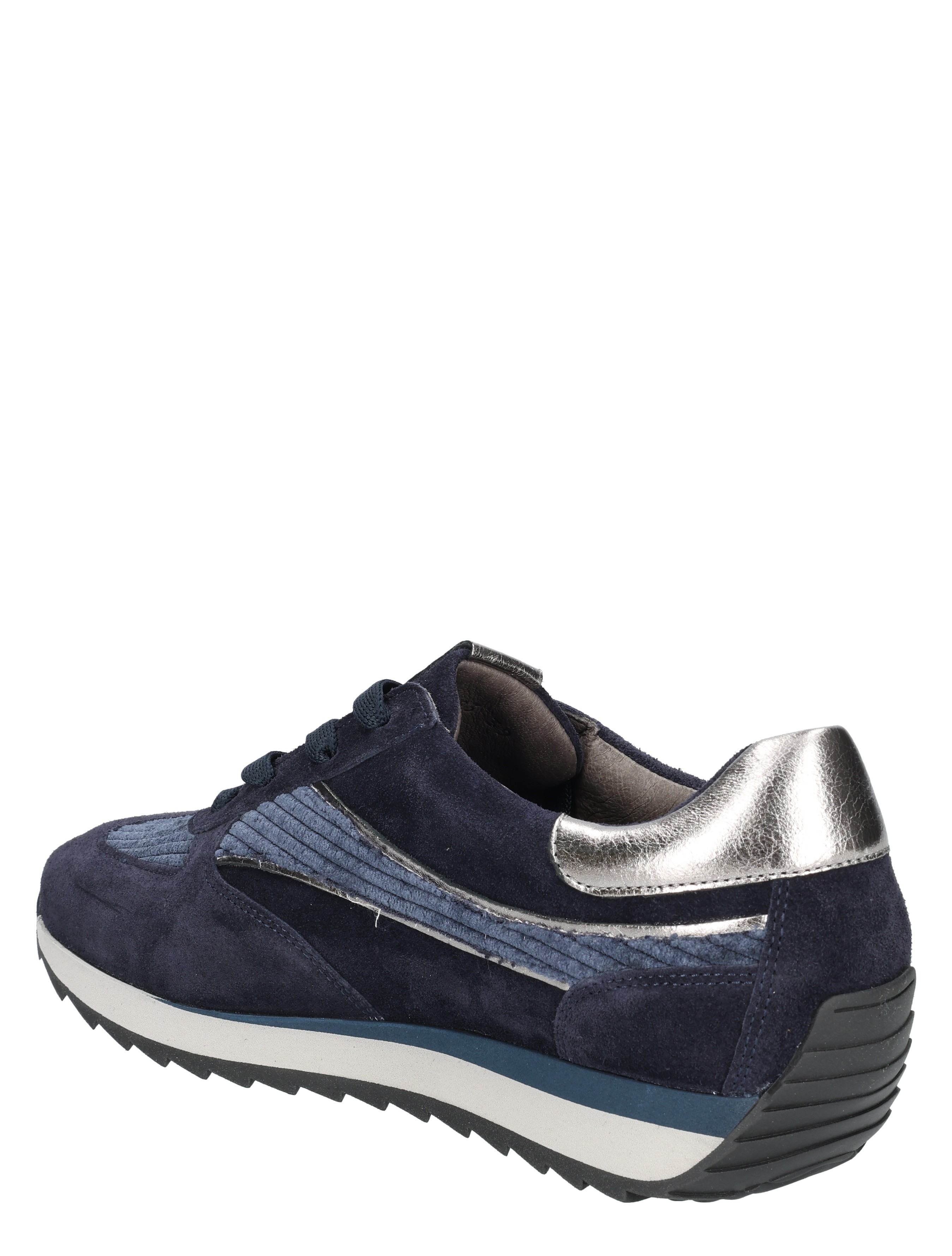 Softwaves - 9.32.04 003 Suede Blue Ink - Dames - Veterschoenen - Casual Veterschoenen - 48882_33_4