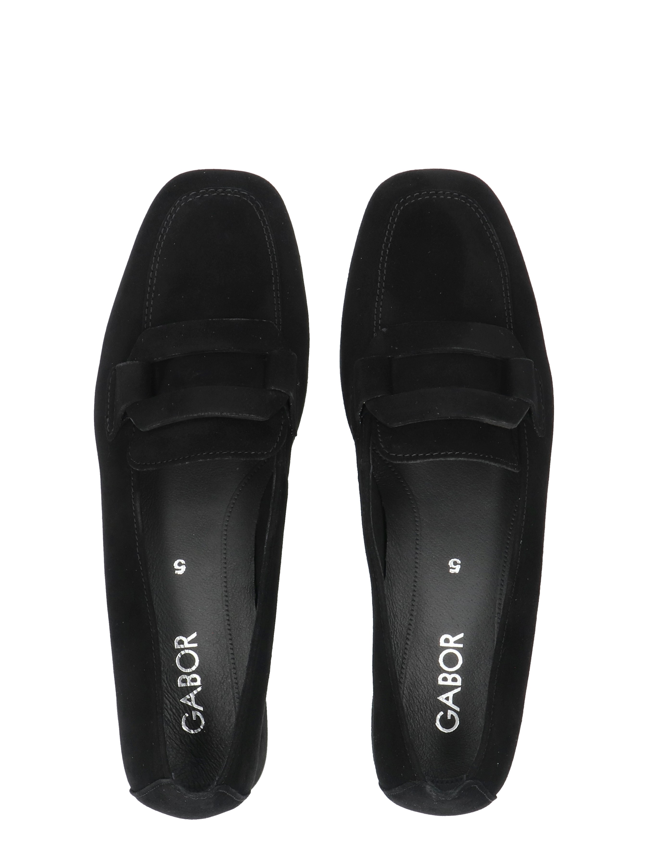 slippers, moccasins, black, leder, schoenen