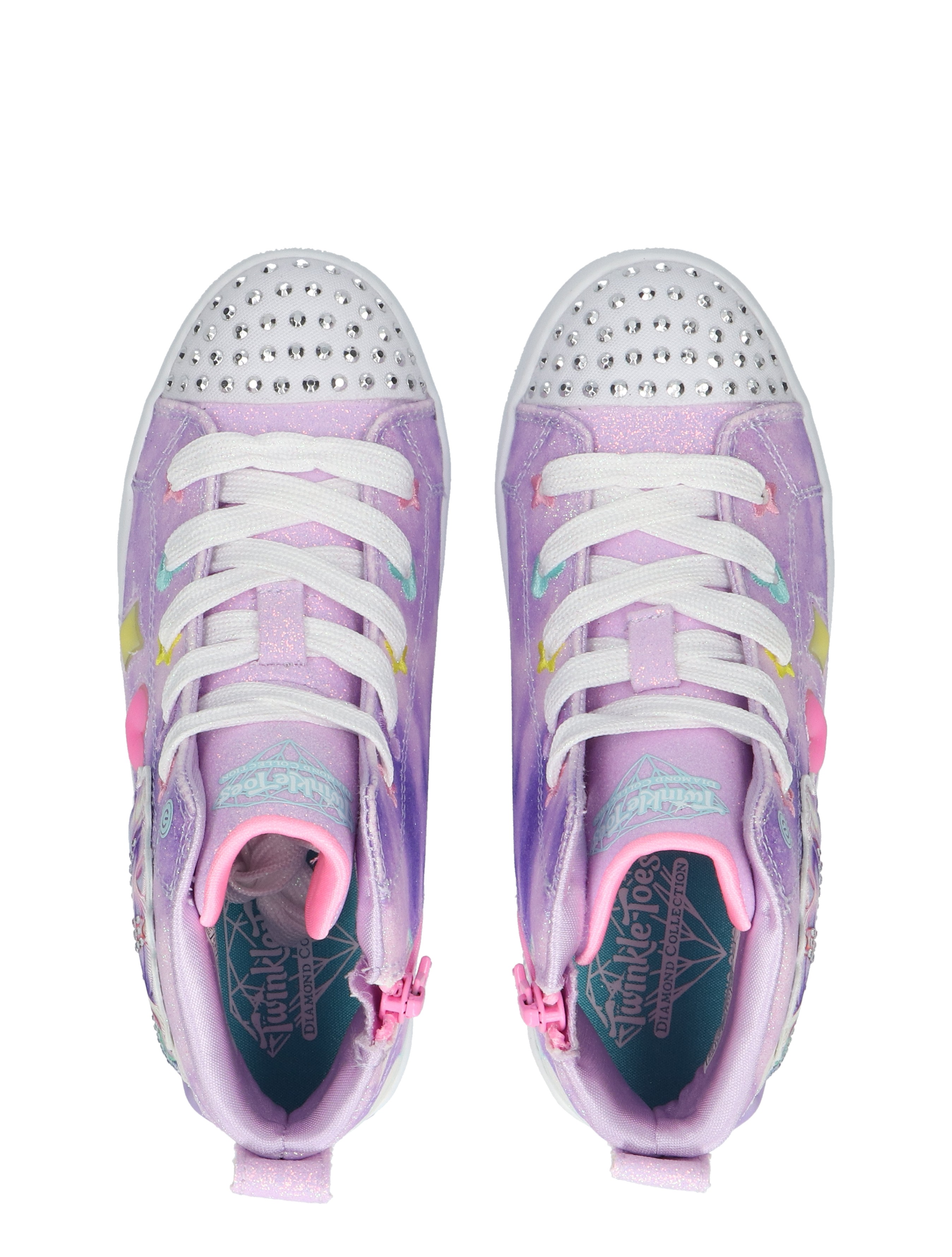 Skechers - Twi Lites 2.0 Pink - Meisjes - Lage Sneakers - Sneakers - 48186_48_7