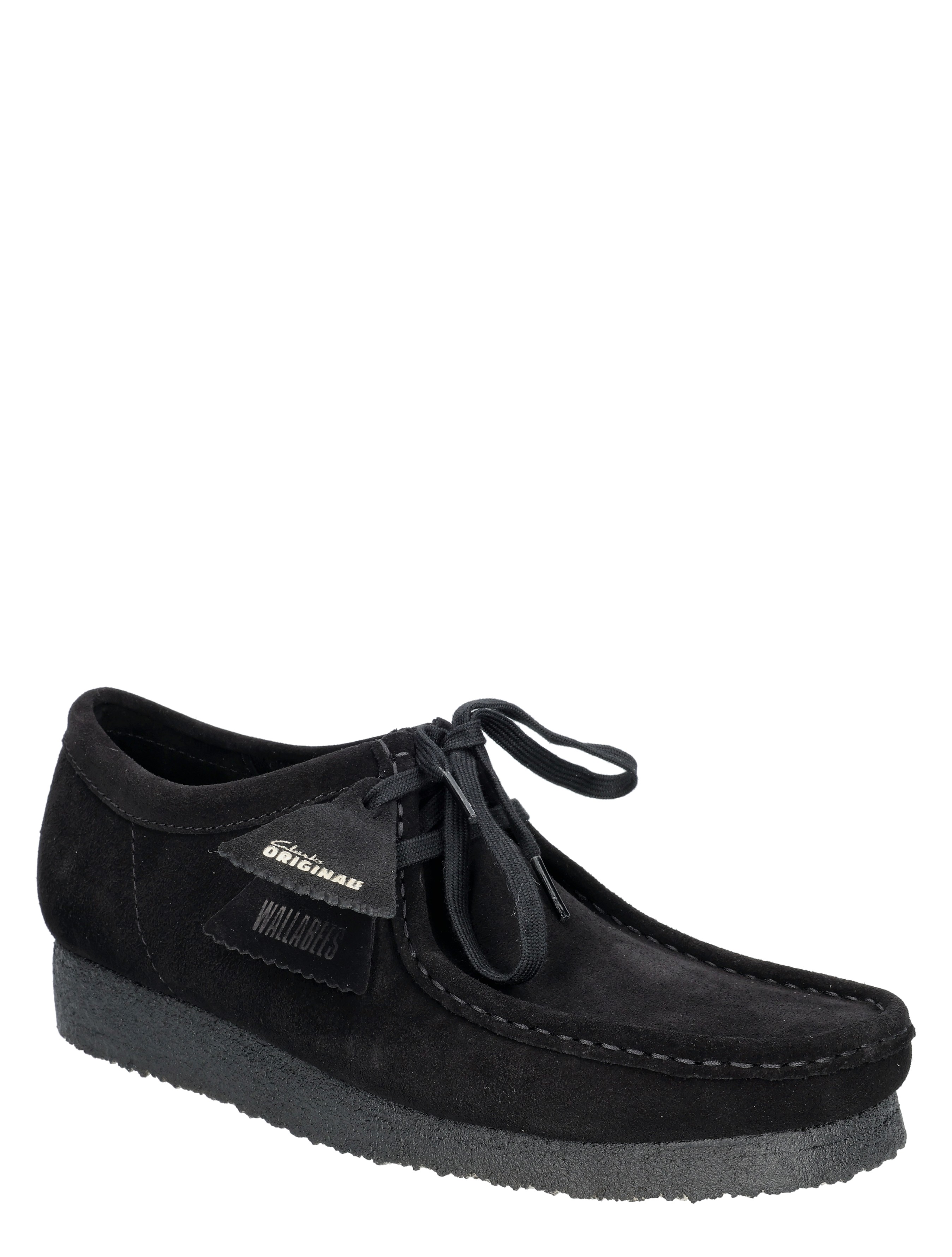 Clarks Originals - Wallabee 25155519 Black Suede - Heren - Veterschoenen - Casual Veterschoenen - 50993_11_3