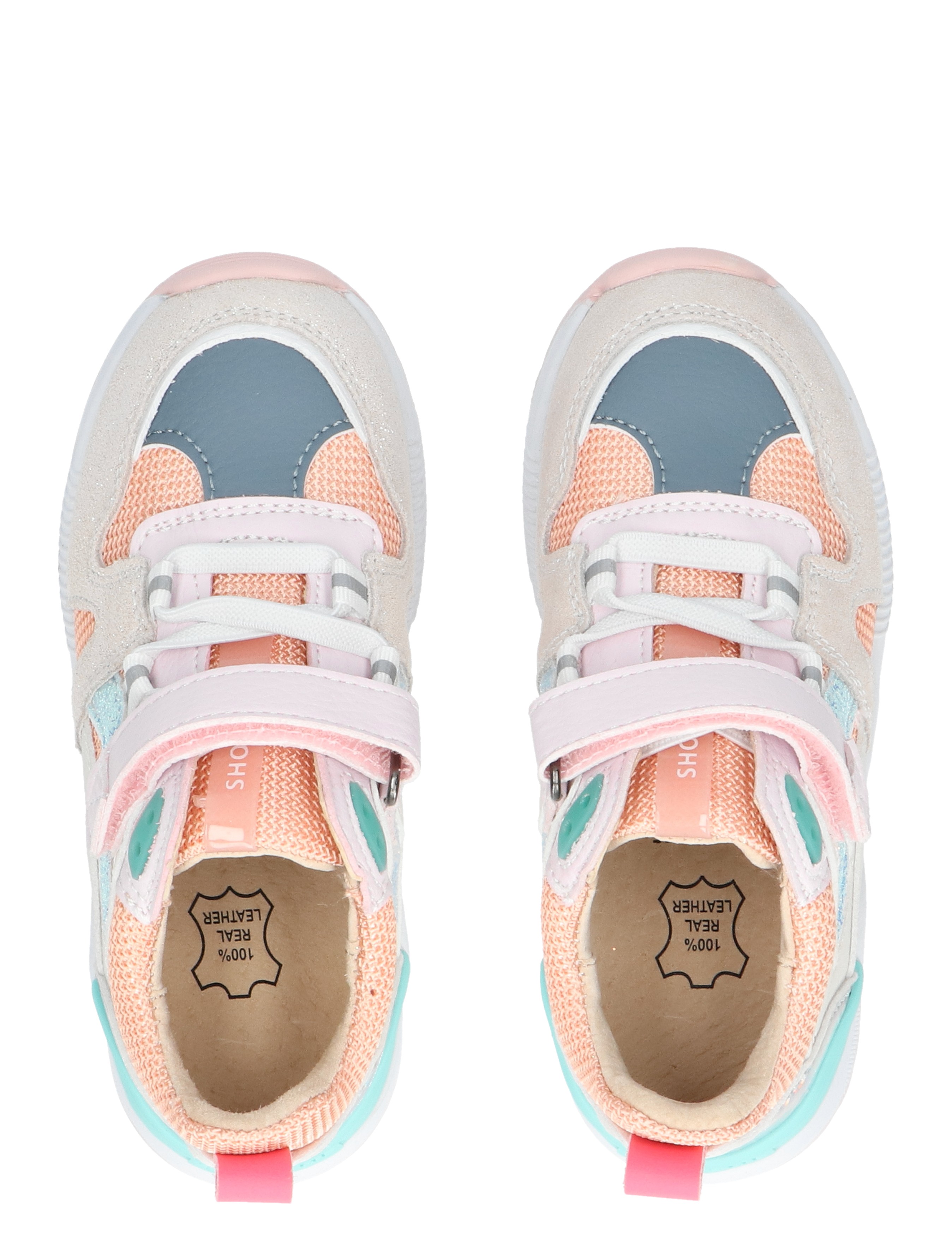 Shoesme - ST25S021 Peach Pink - Meisjes - Lage Sneakers - Sneakers - 47436_59_7