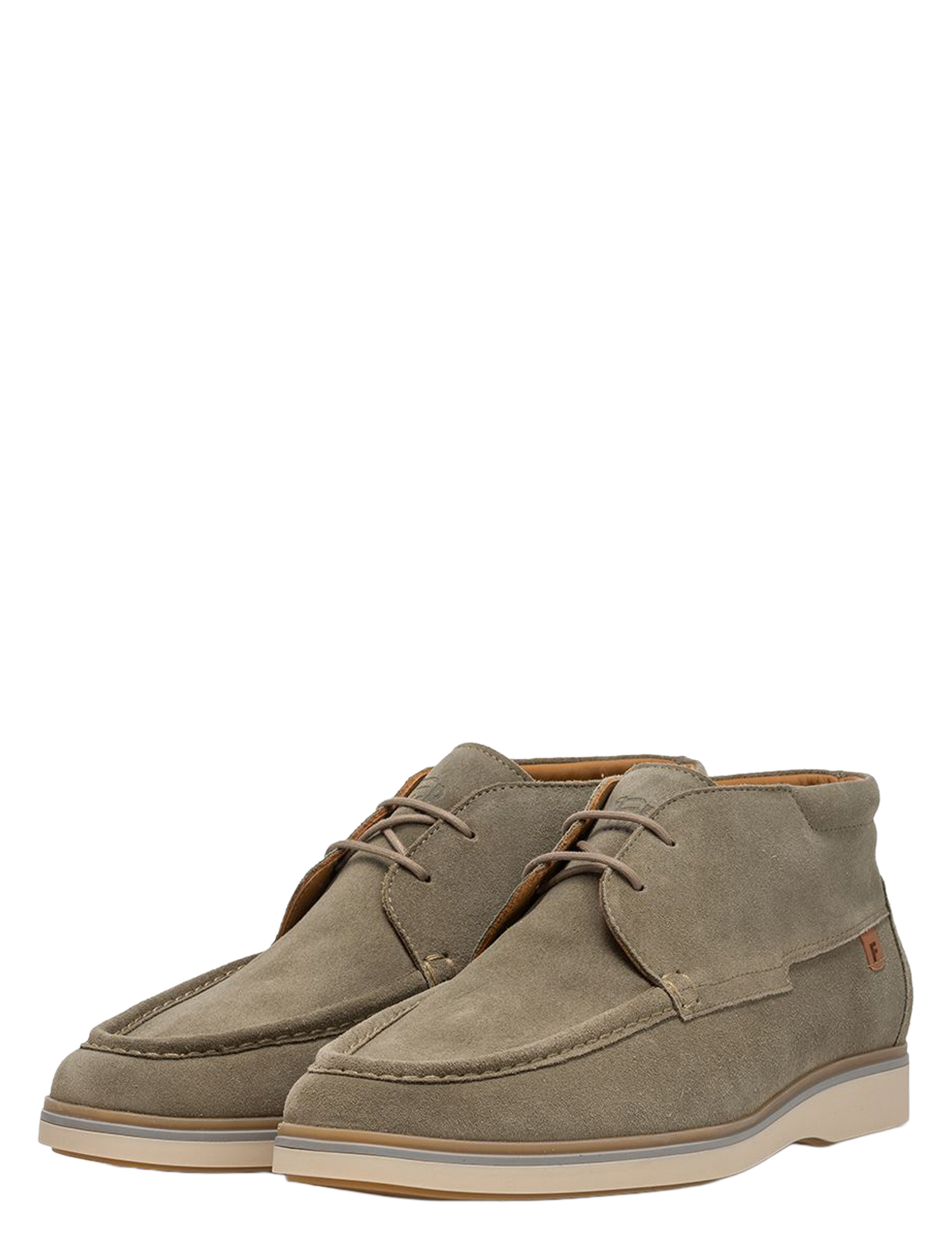 Floris van Bommel - De Oister 50185 01.02 Light Green H-Wijdte - Heren - Enkellaarsjes - Boots - 51472_66_2