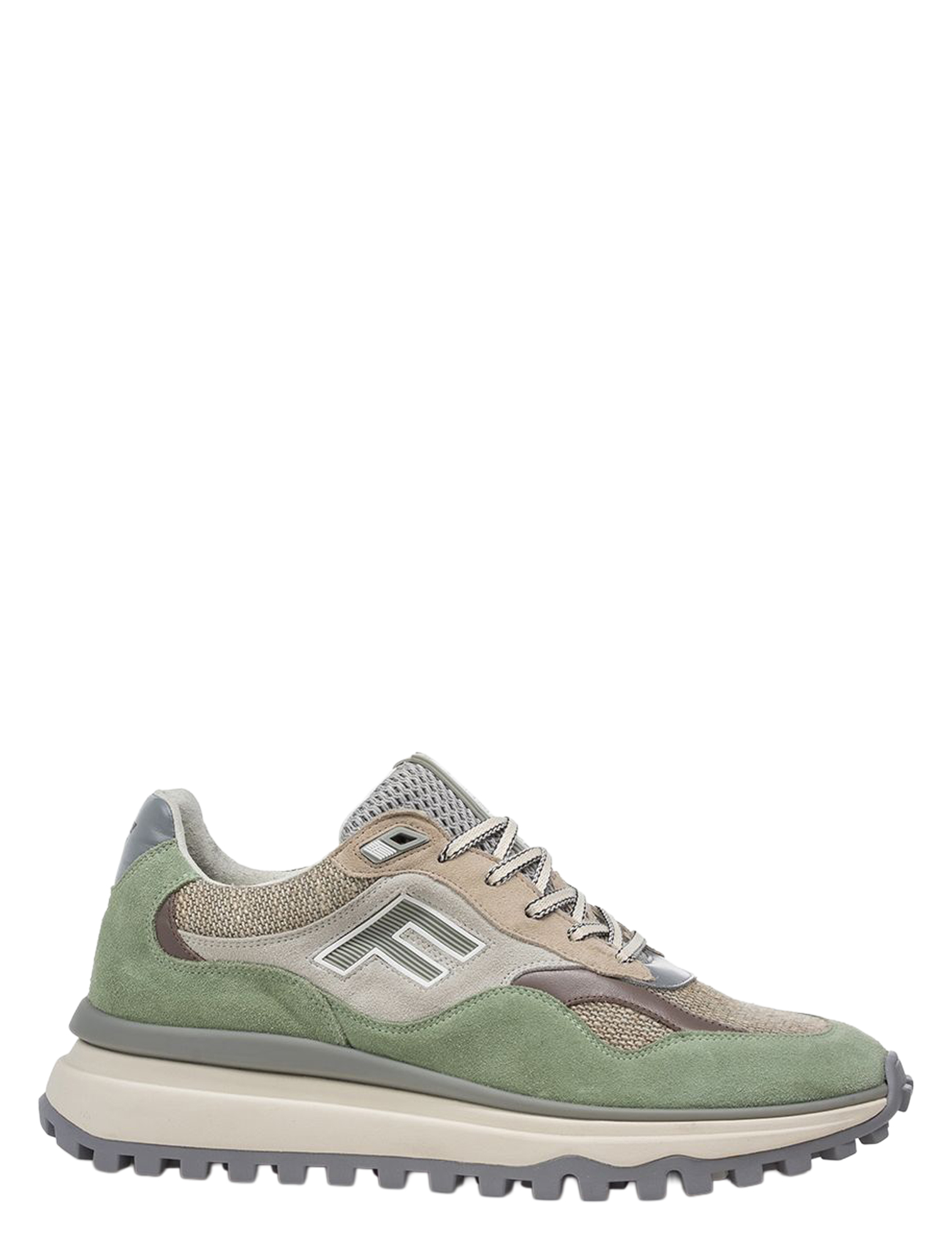 Floris van Bommel - De Gripper 10238 01.15 Light Green G+Wijdte - Heren - Lage Sneakers - Sneakers - 51438_76_1
