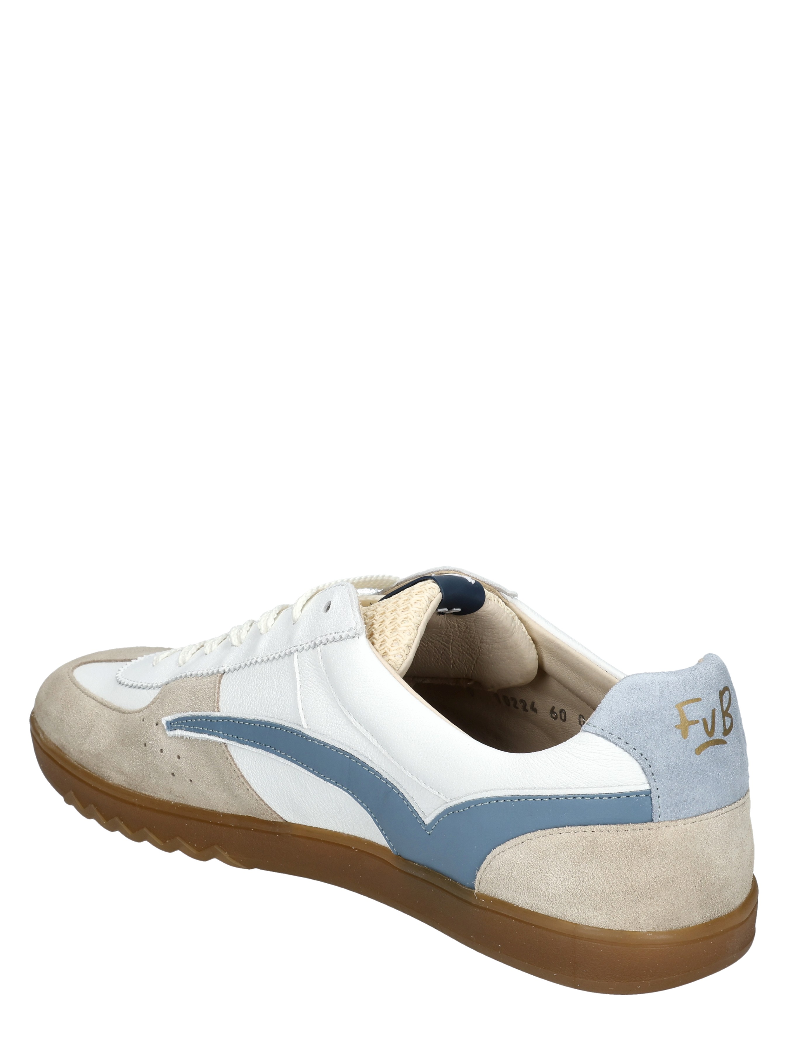 Floris van Bommel - De Zaler 10224 60-05 White Blue G+ Wijdte - Heren - Lage Sneakers - Sneakers - 50668_83_4