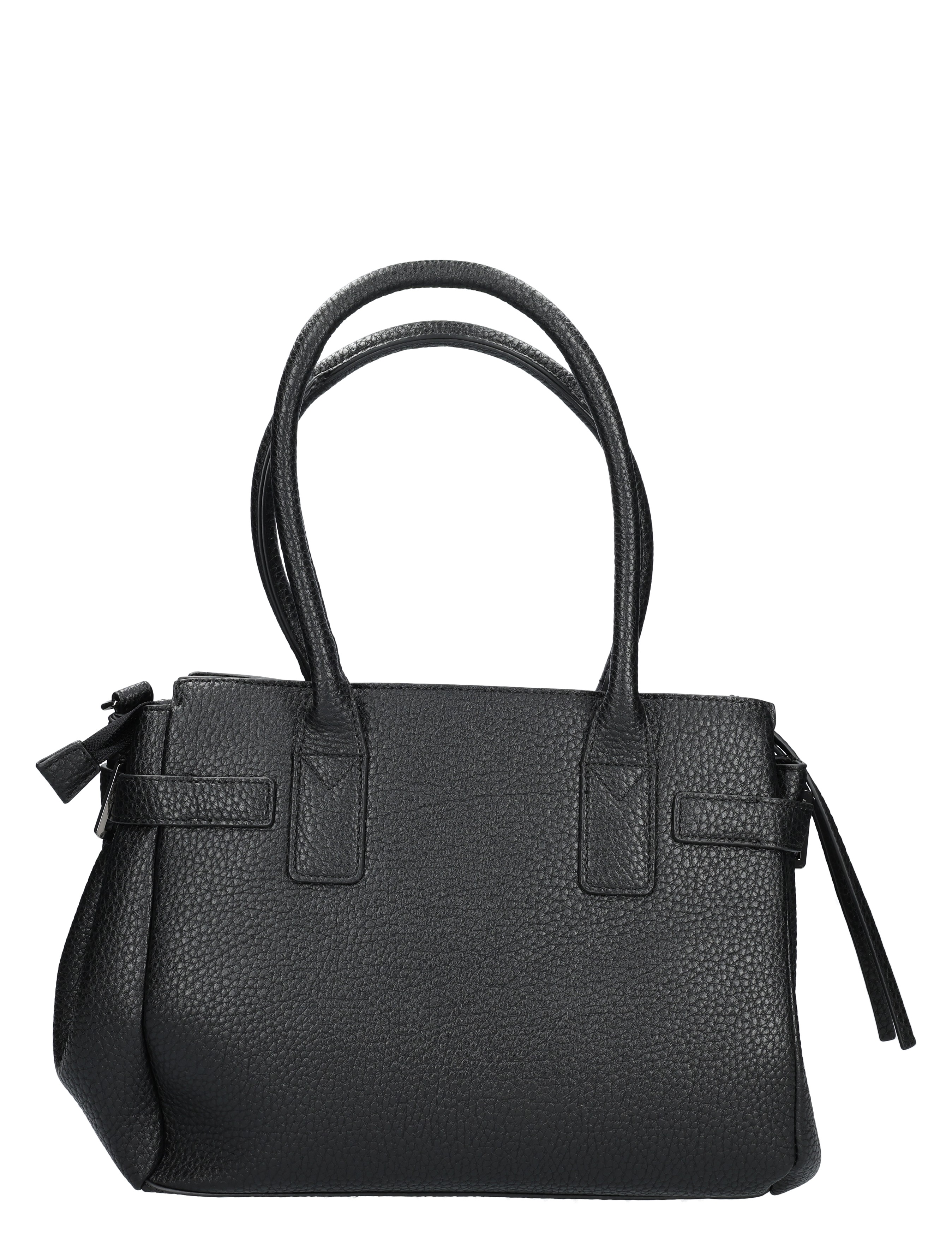 Hispanitas - BI254146 Grained Black - Dames - Schoudertassen - 48964_11_4