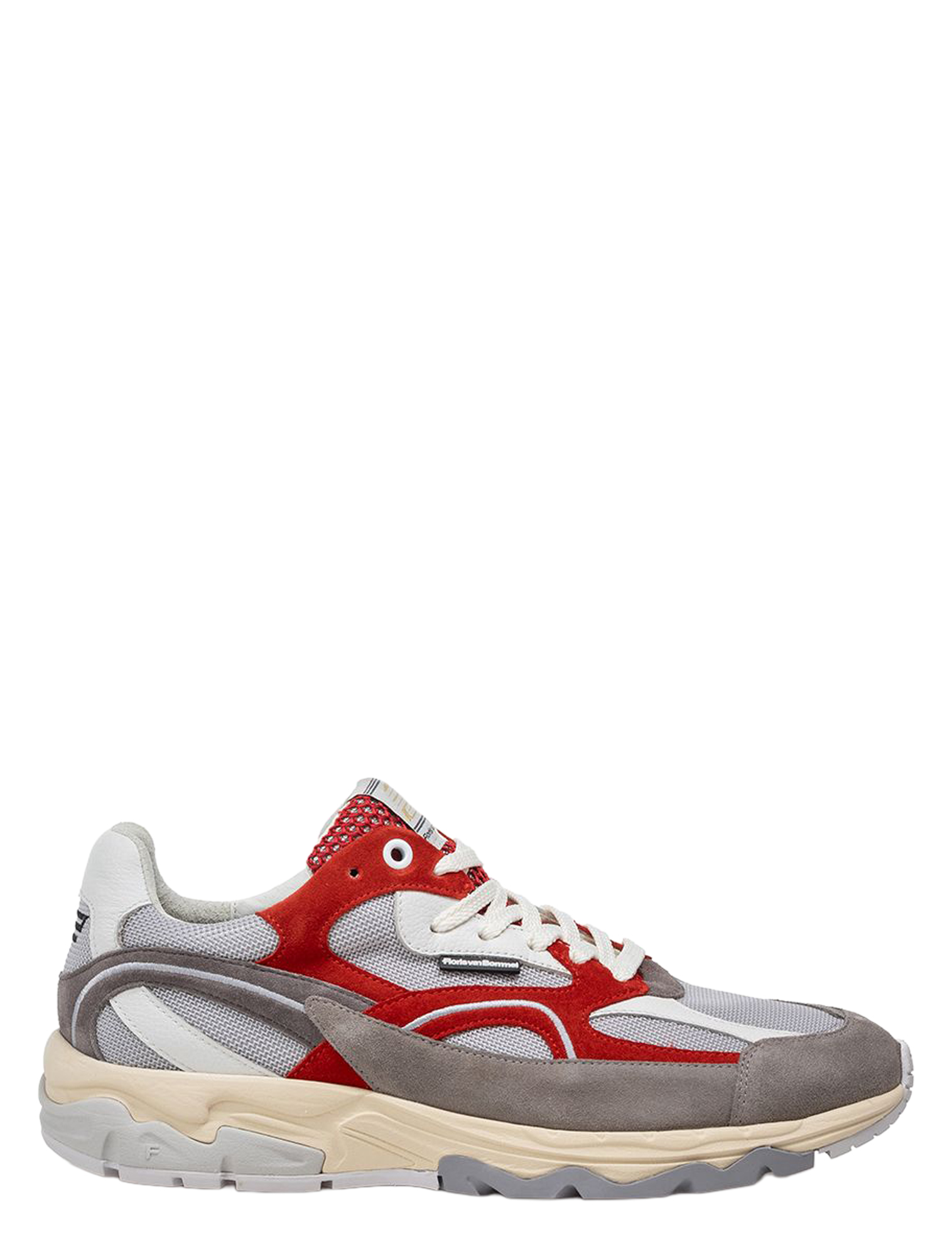 Floris van Bommel - De Rezer 10258 01.25 Red G+Wijdte - Heren - Lage Sneakers - Sneakers - 51445_44_1